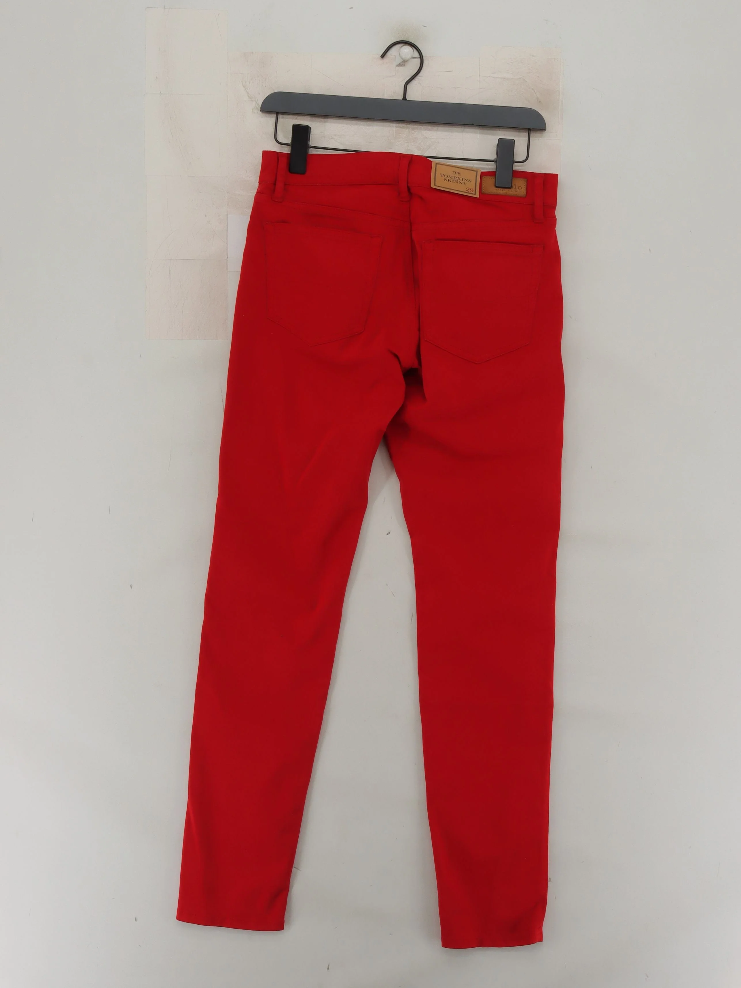 Ralph Lauren Men's Trousers W 29 in Red Cotton with Other, Elastane Chino - Image 2