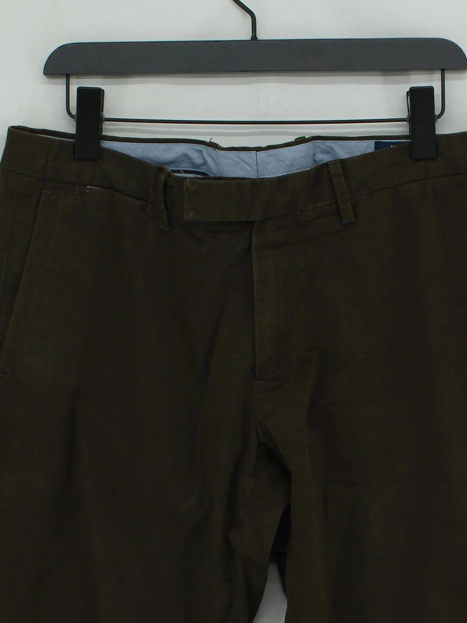 Ralph Lauren Men's Trousers W 34 in Green Cotton with Elastane Chino - Image 3