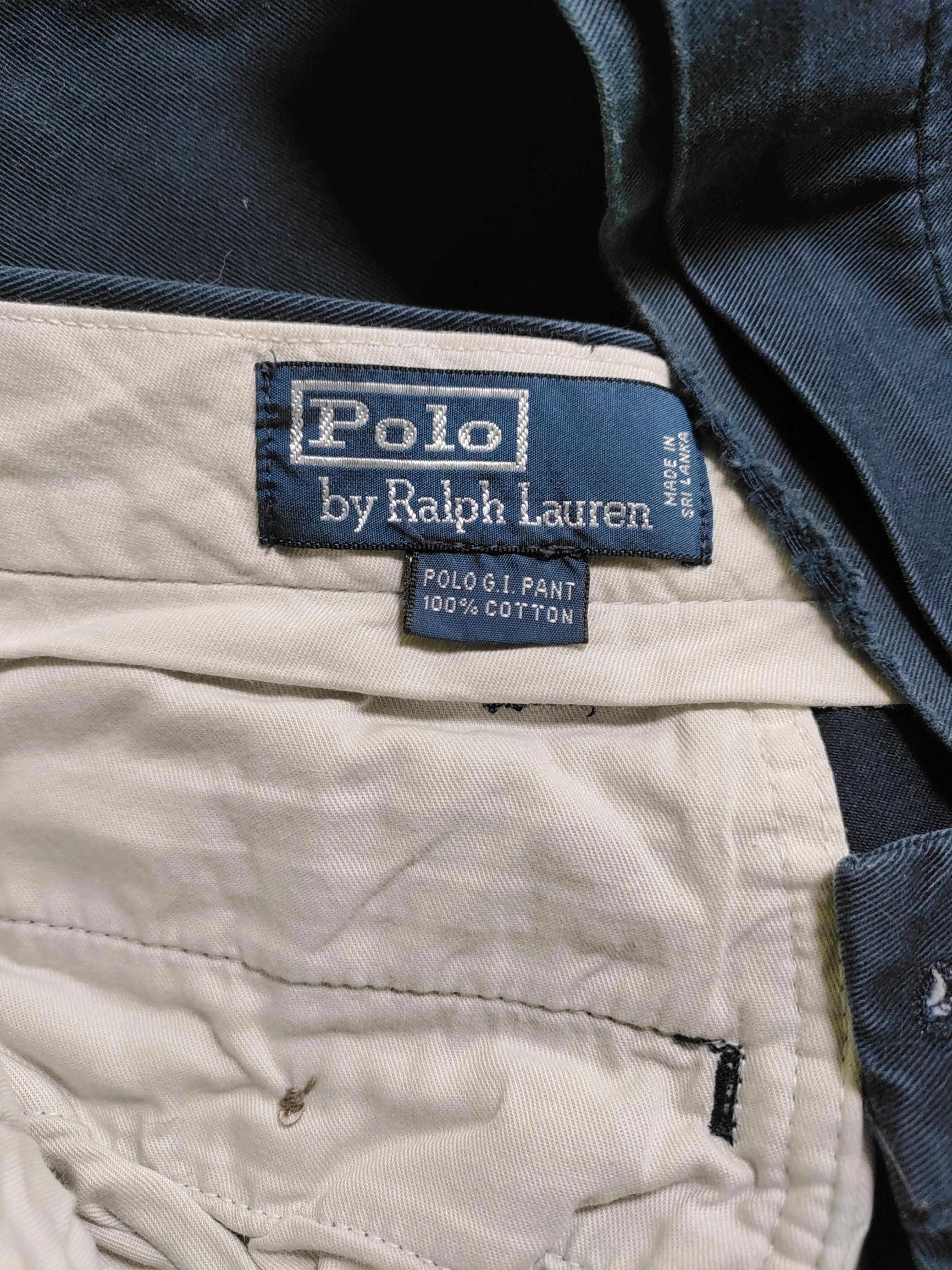 Ralph Lauren Men's Trousers W 36 in; L 34 in Blue 100% Cotton Straight Chino - Image 5