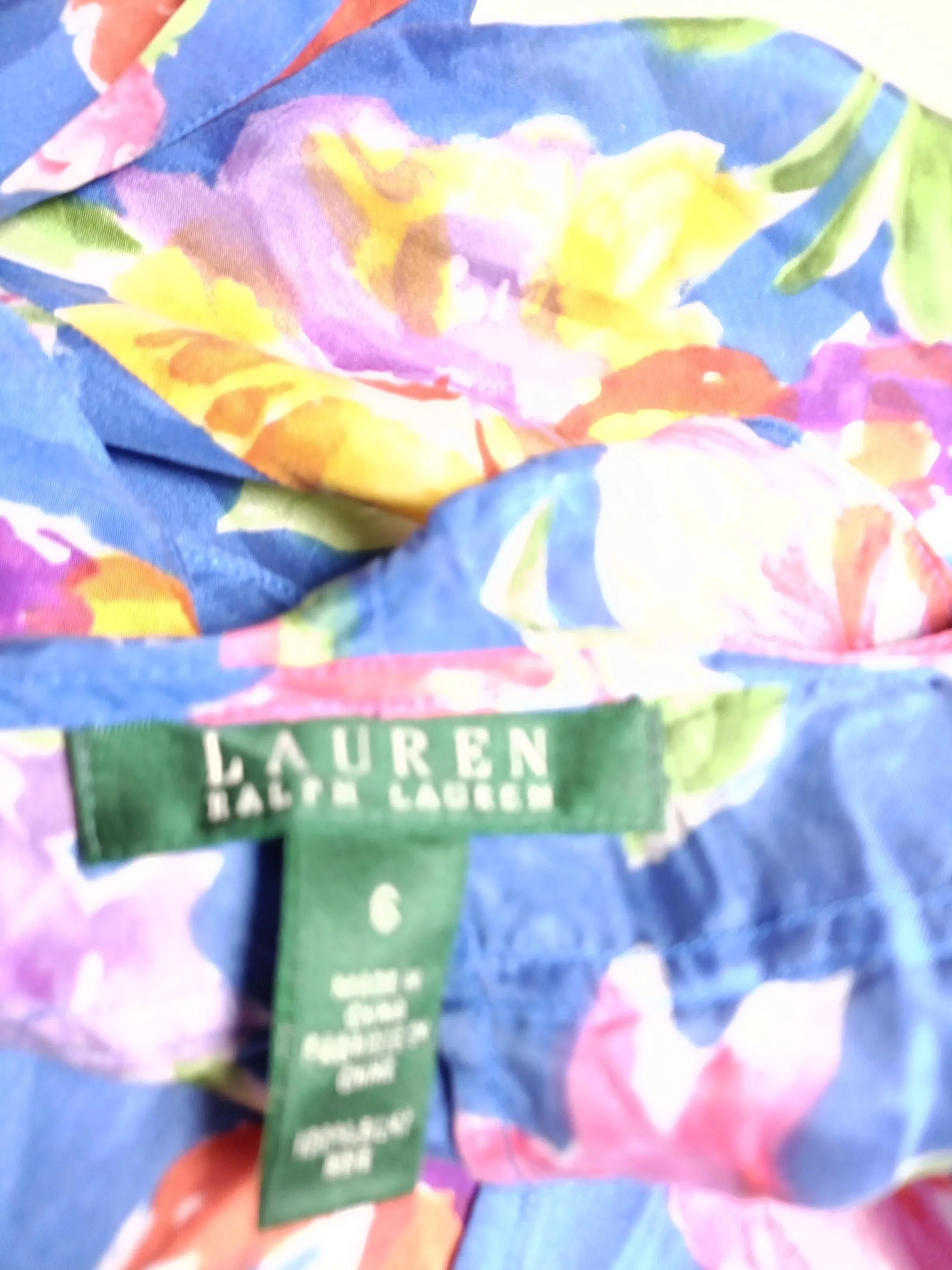 Ralph Lauren Shirt Midi Dress UK10 in Blue - Image 5