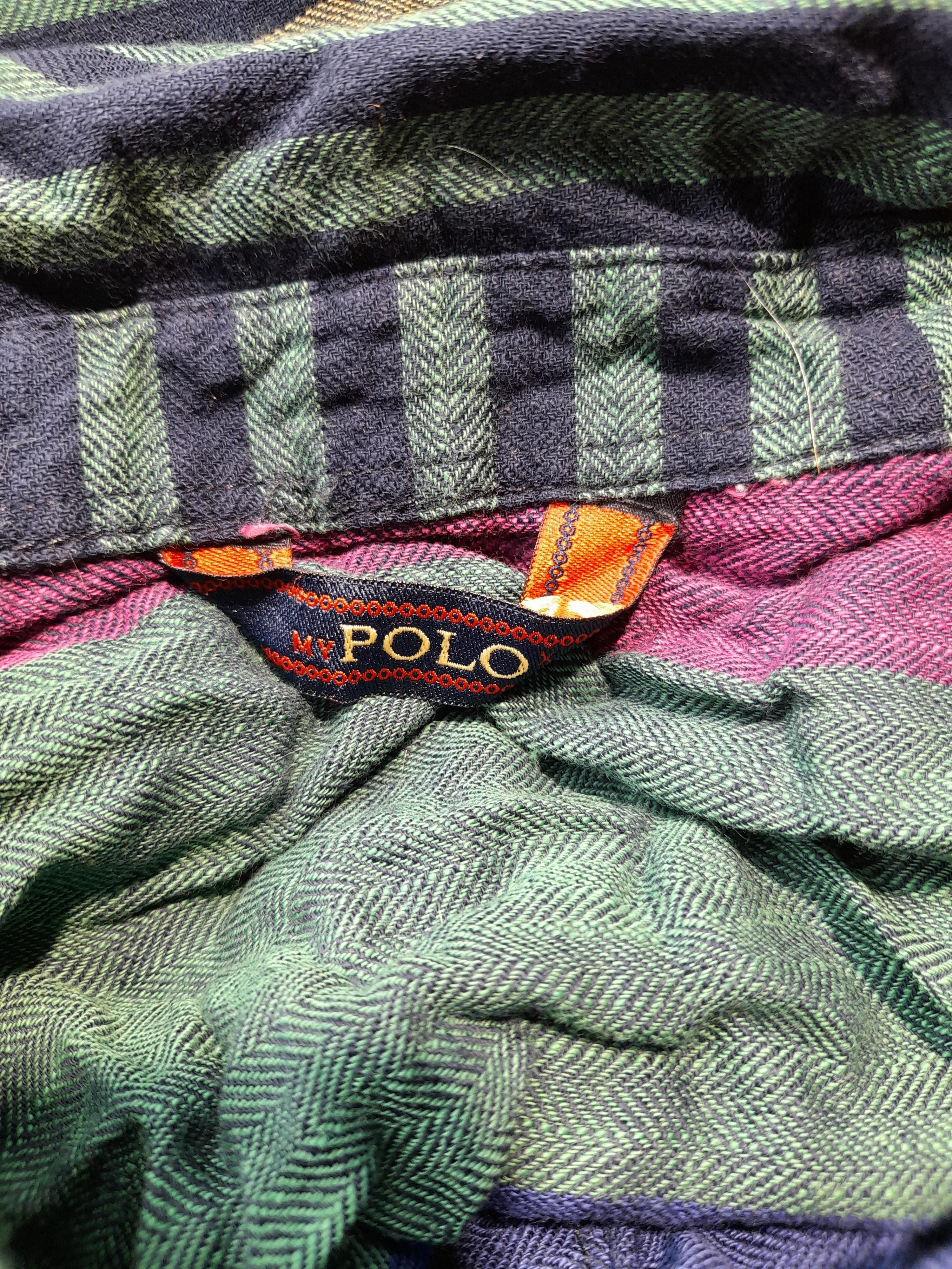 Ralph Lauren Shirt Mini Dress UK10 in Multi - Image 5