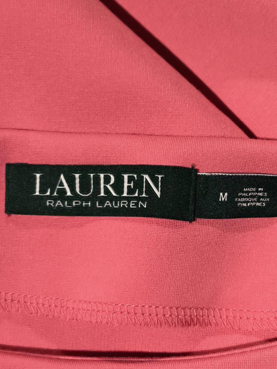 Ralph Lauren T-Shirt Midi Dress M in Pink - Image 6