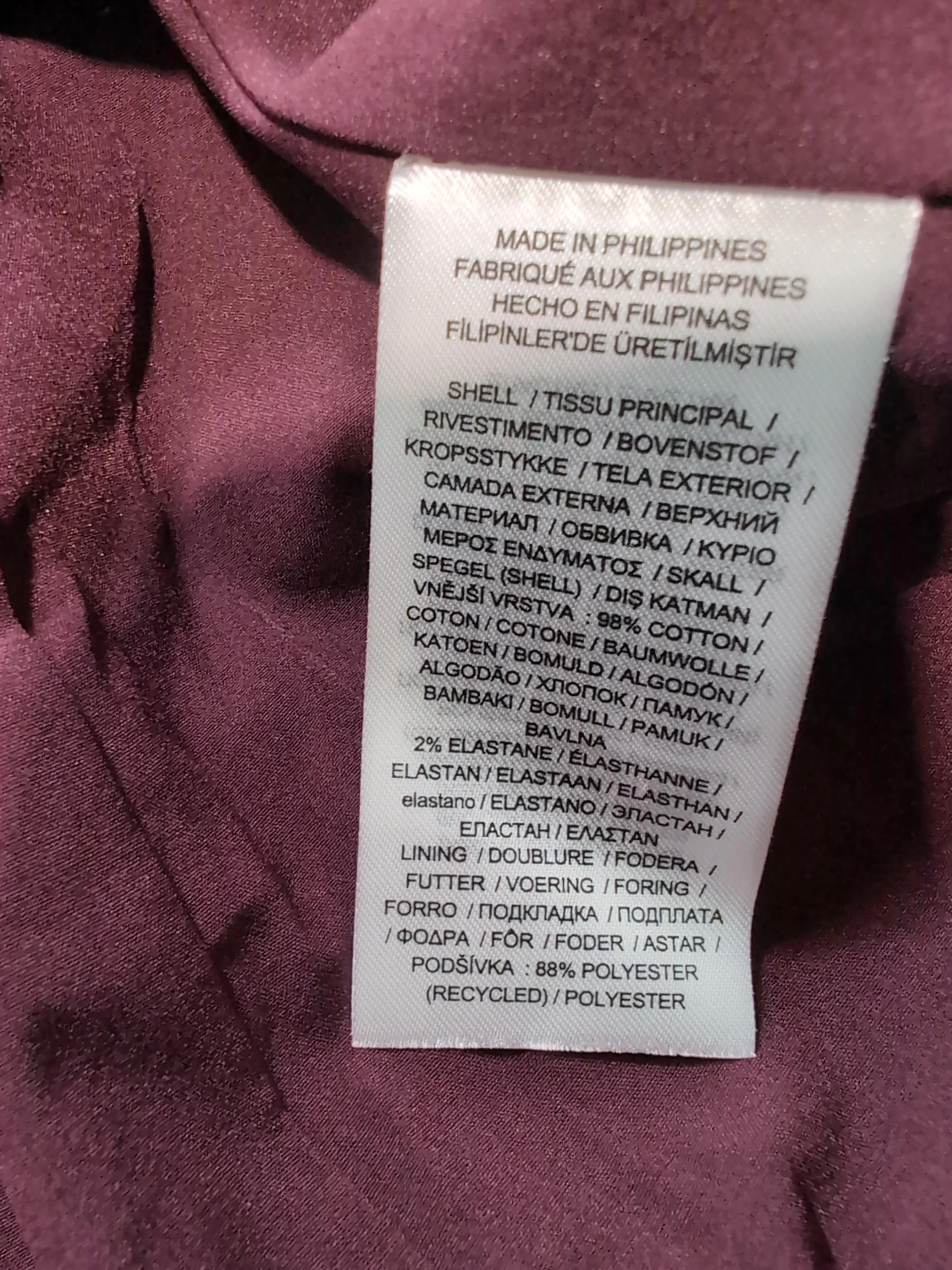 Ralph Lauren Women's Blazer UK 10 Red Cotton with Elastane, Polyester Overcoat - Image 6