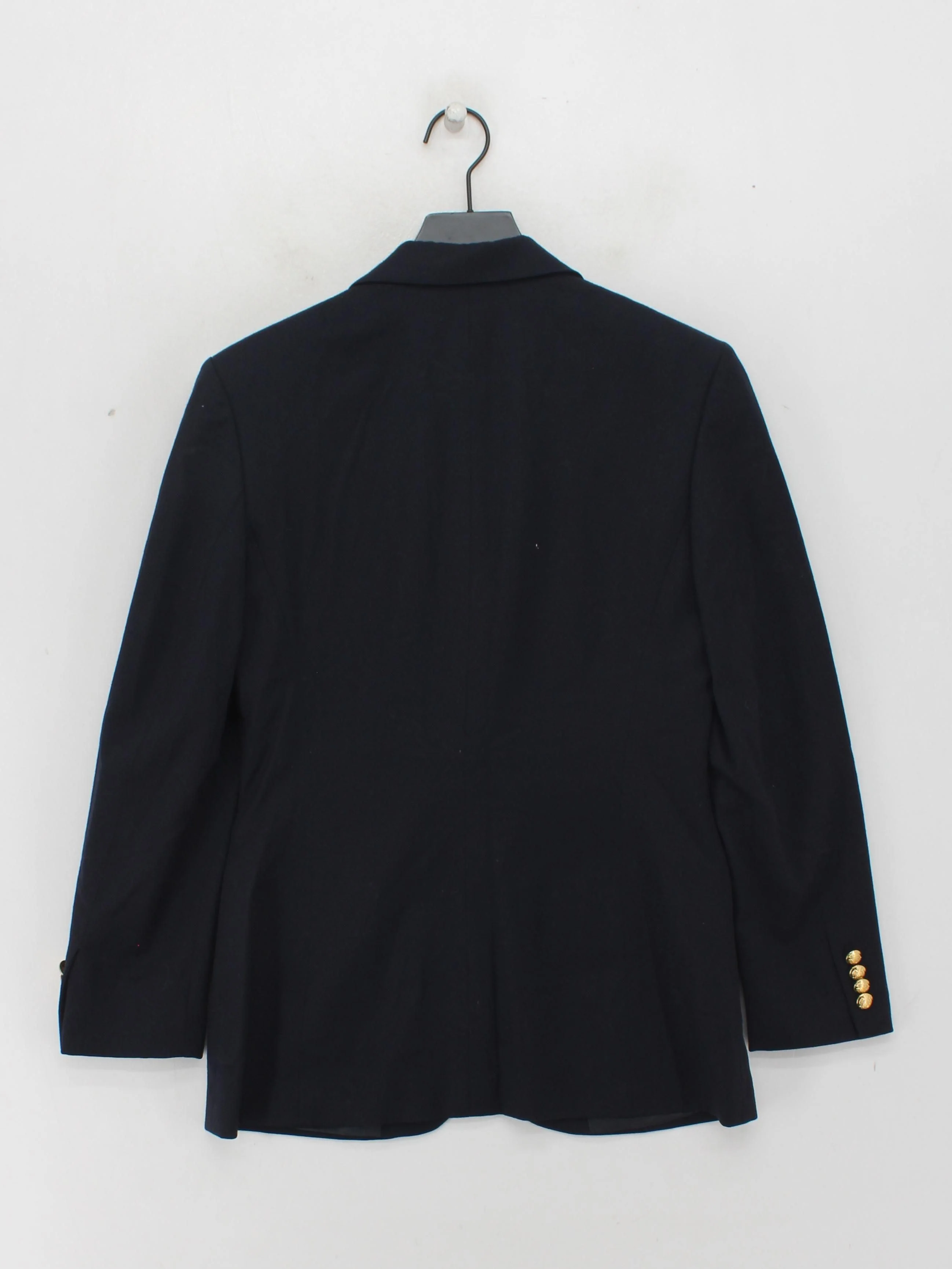 Ralph Lauren Women's Blazer UK 12 Blue 100% Other Overcoat - Image 2