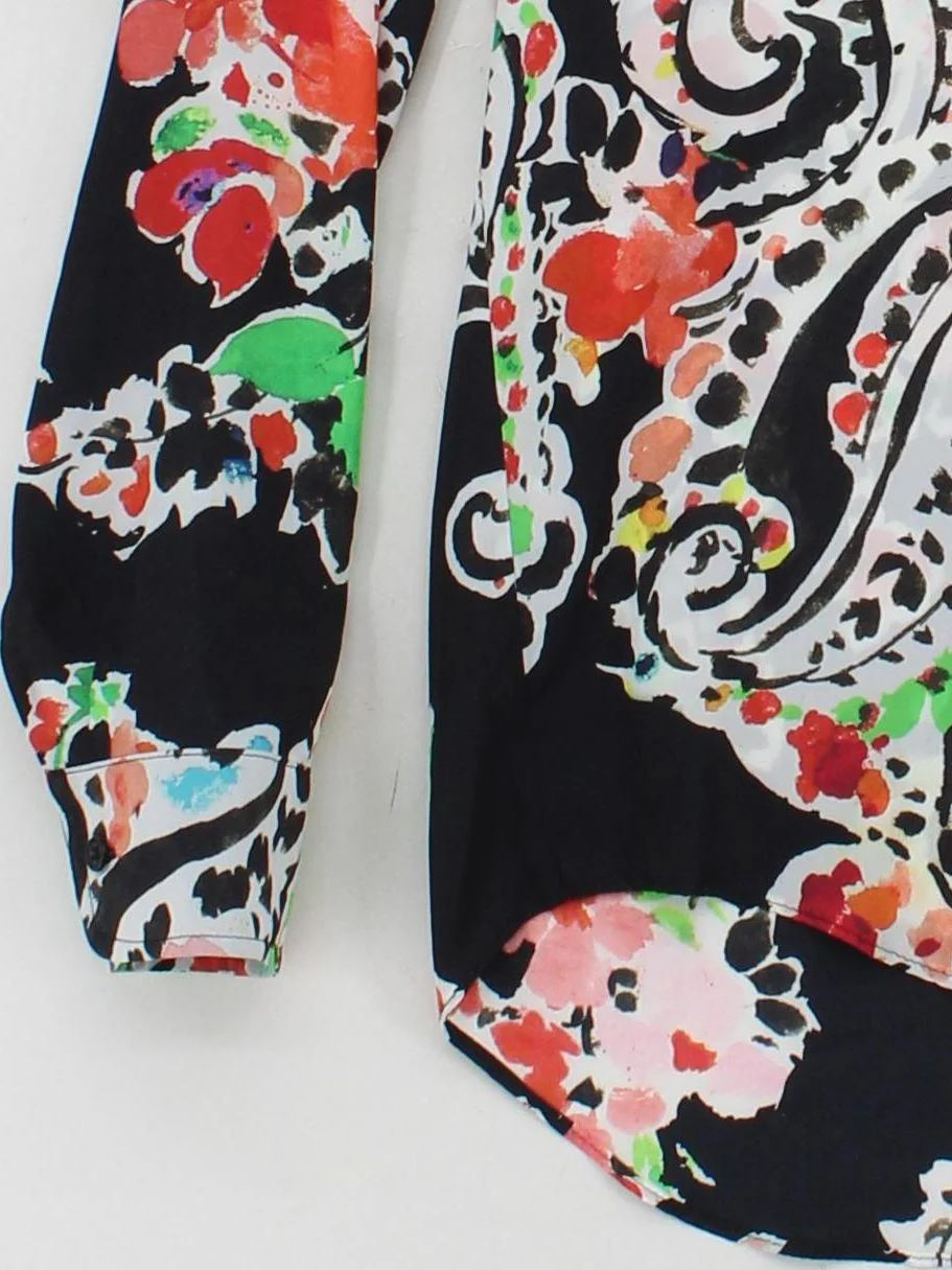 Ralph Lauren Women's Blouse XS Multi 100% Polyester Basic - Image 4