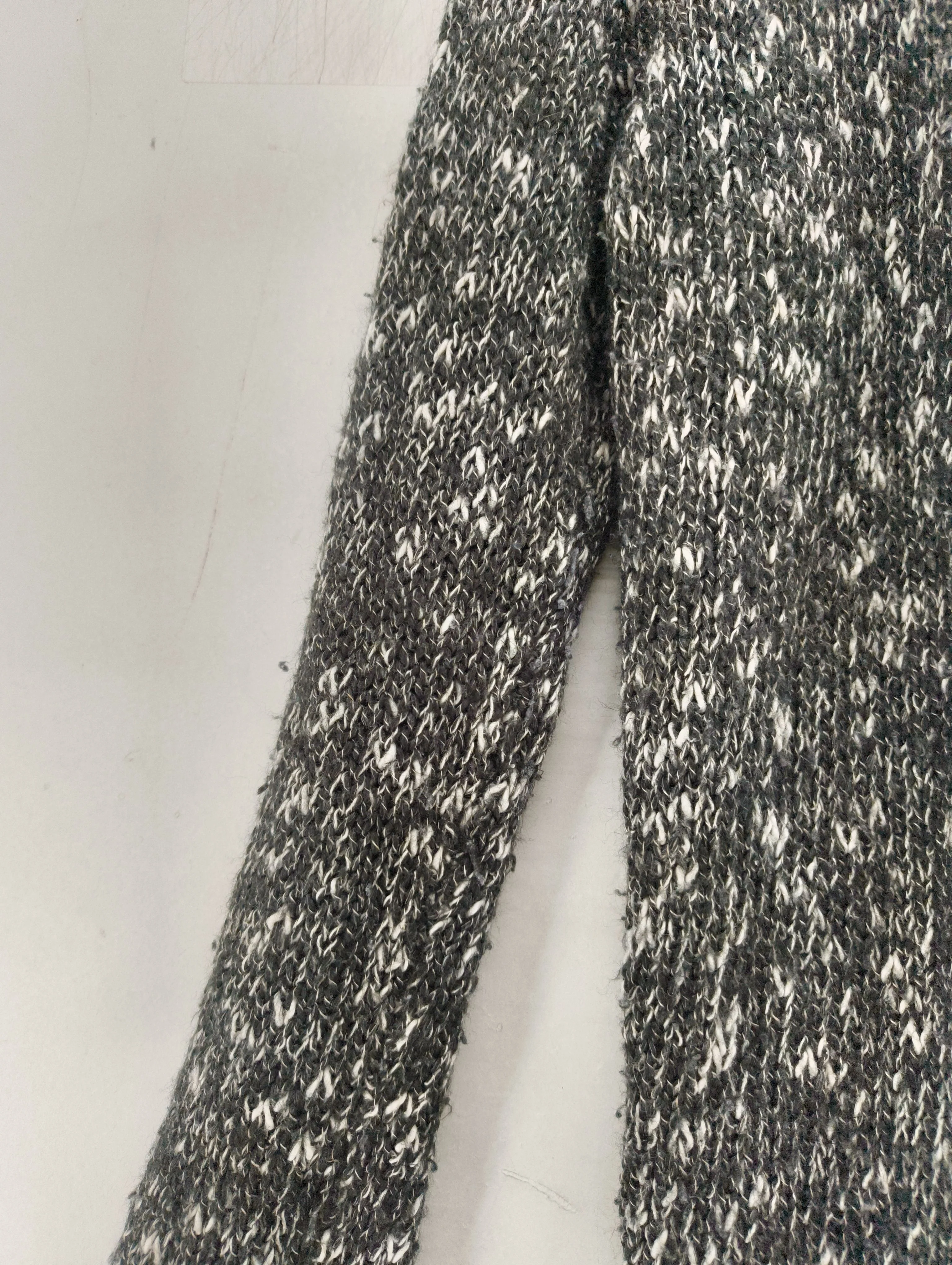 Ralph Lauren Women's Cardigan S Grey Cotton with Acrylic V-Neck Cardigan - Image 5