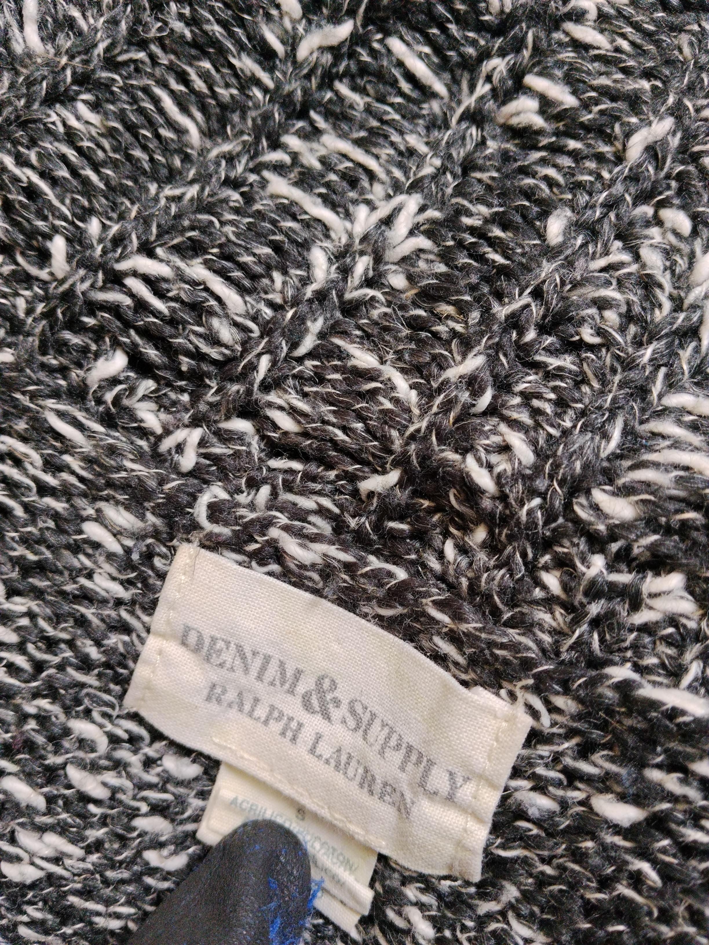 Ralph Lauren Women's Cardigan S Grey Cotton with Acrylic V-Neck Cardigan - Image 6