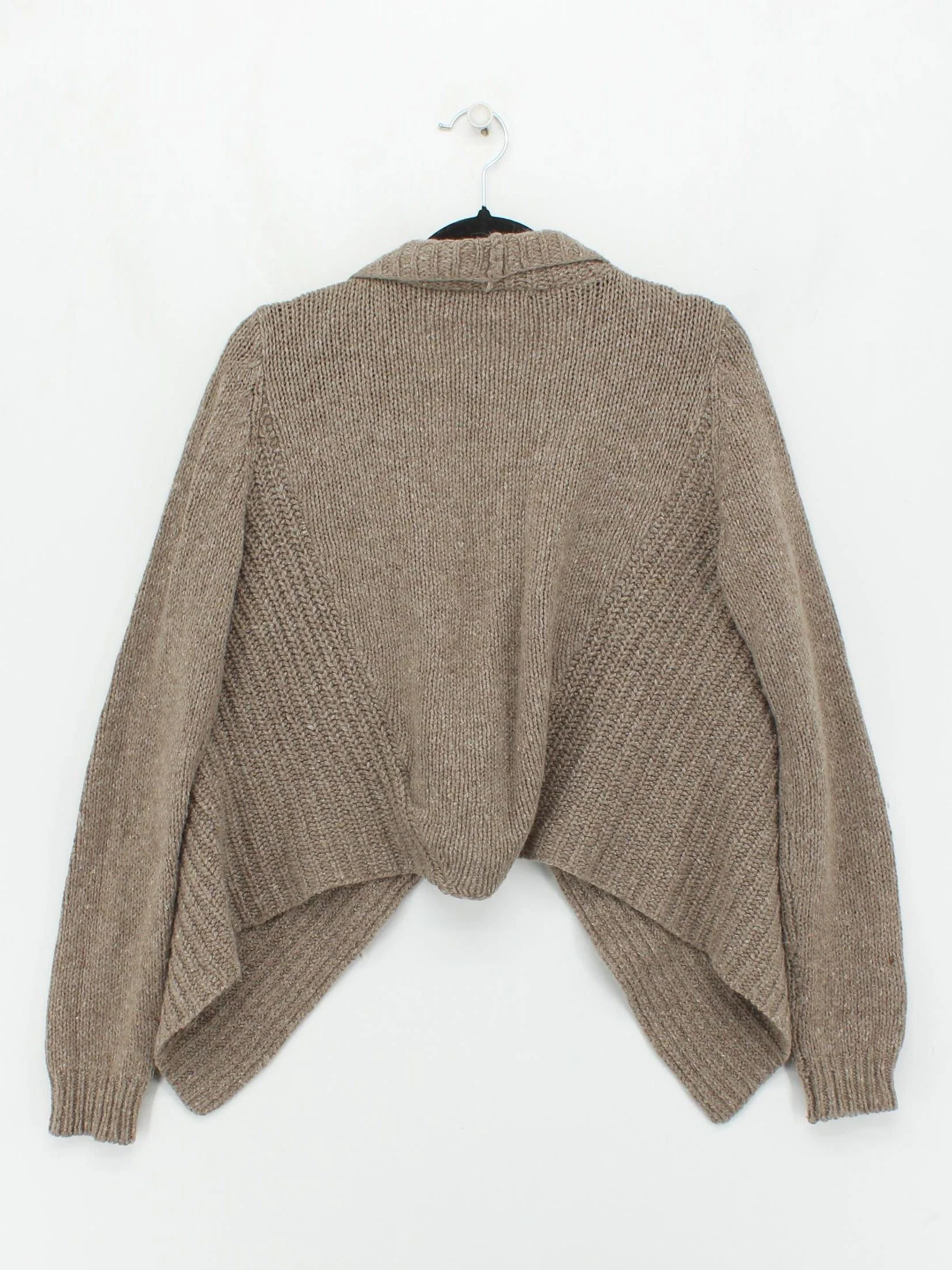 Ralph Lauren Women's Cardigan S Tan Wool with Acrylic, Nylon, Other Cardigan - Image 2