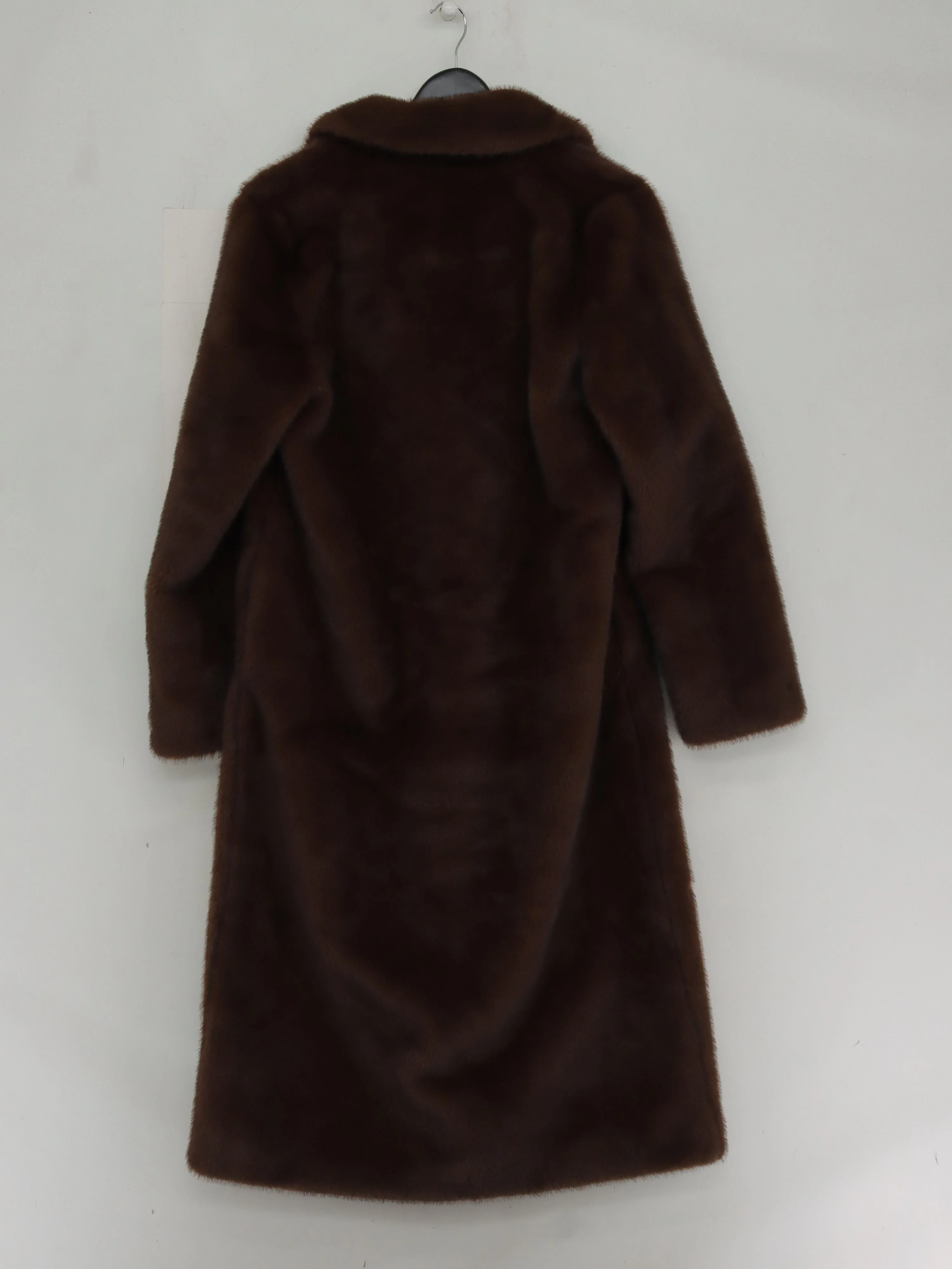Ralph Lauren Women's Coat S Brown 100% Polyester Overcoat - Image 2