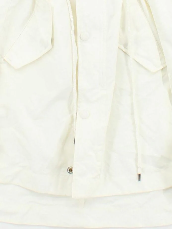 Ralph Lauren Women's Coat XXS Cream 100% Nylon Anorak - Image 4