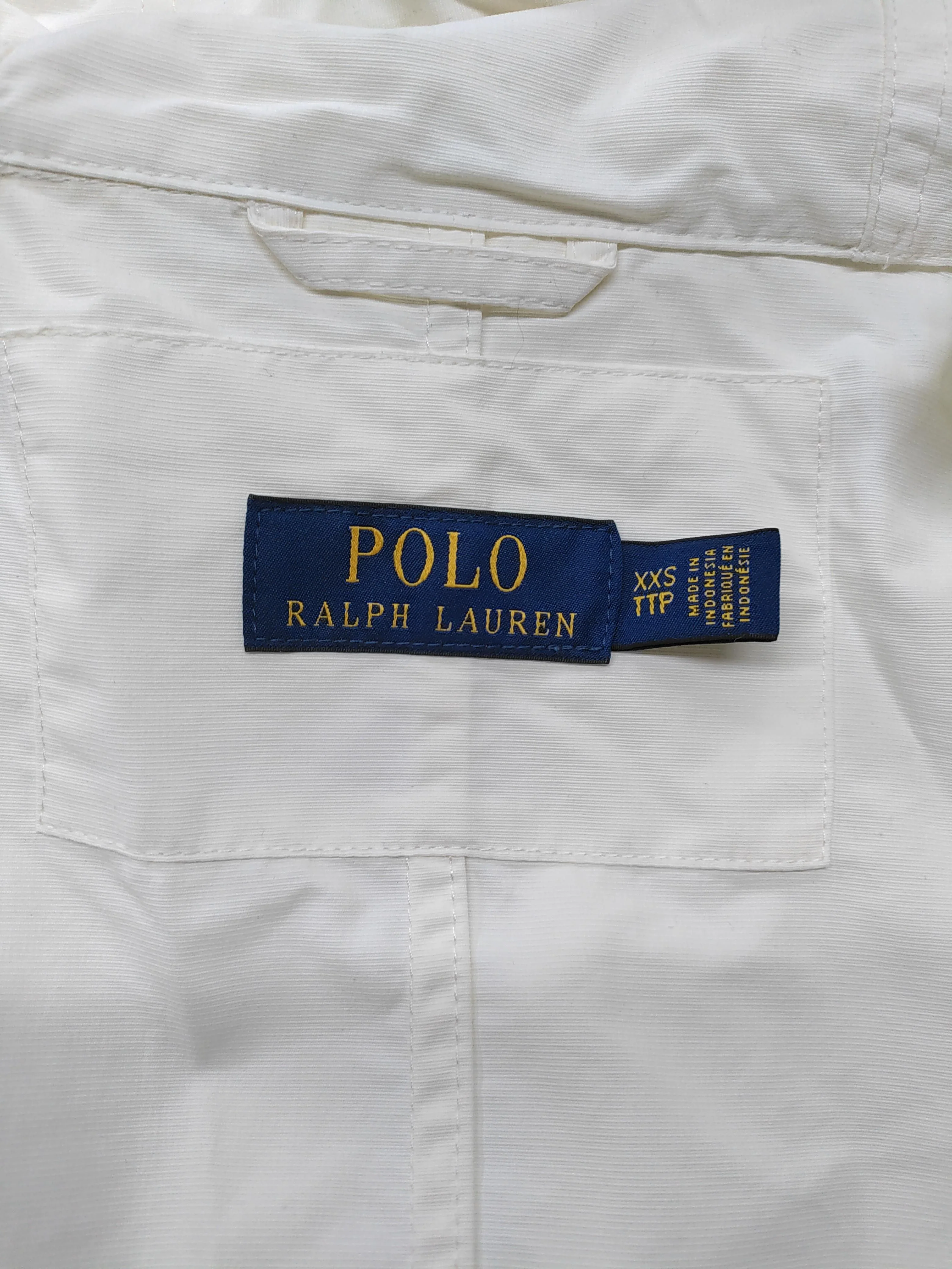 Ralph Lauren Women's Coat XXS Cream 100% Nylon Anorak - Image 6