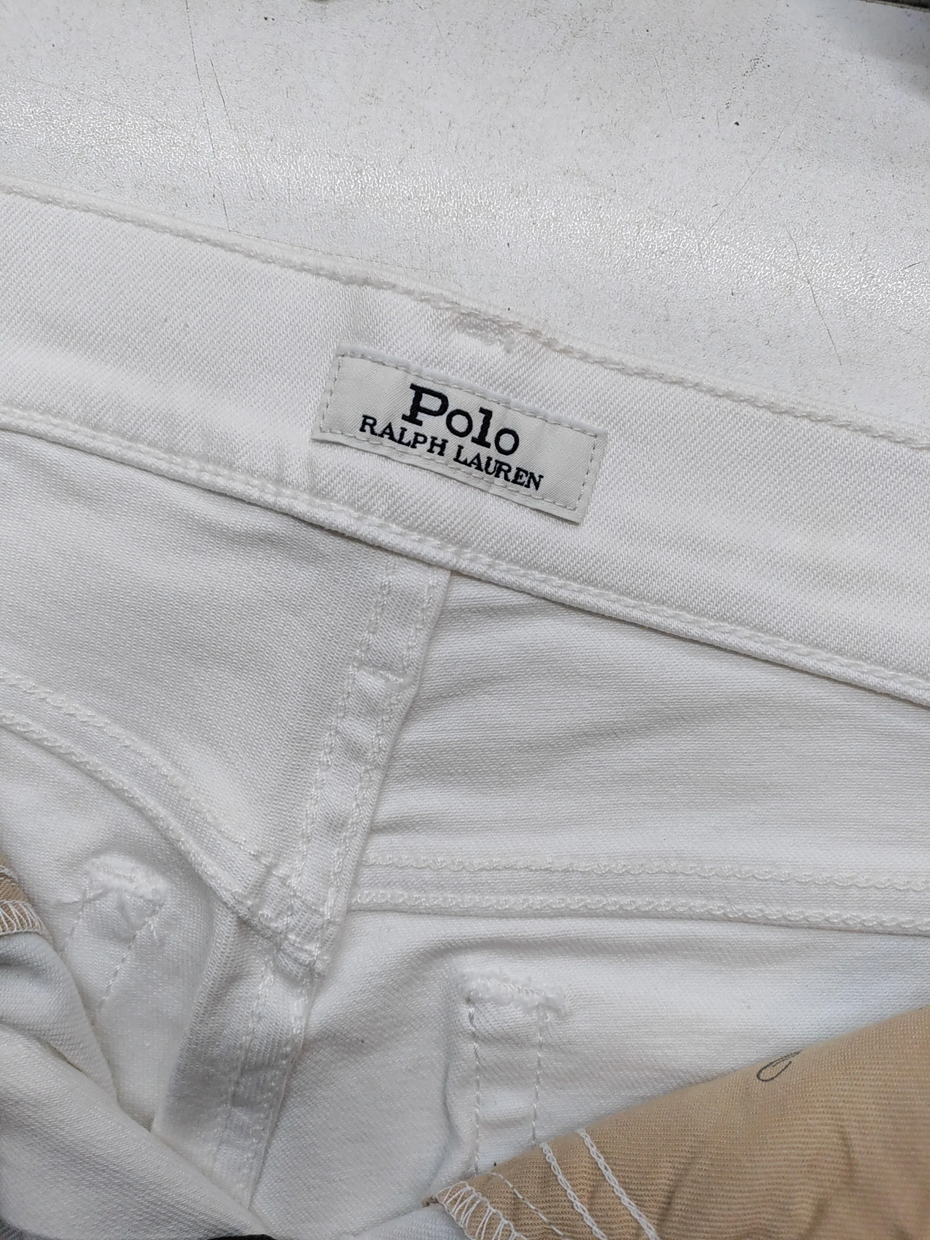 Ralph Lauren Women's Jeans W 27 in White Cotton with Elastane Skinny - Image 6