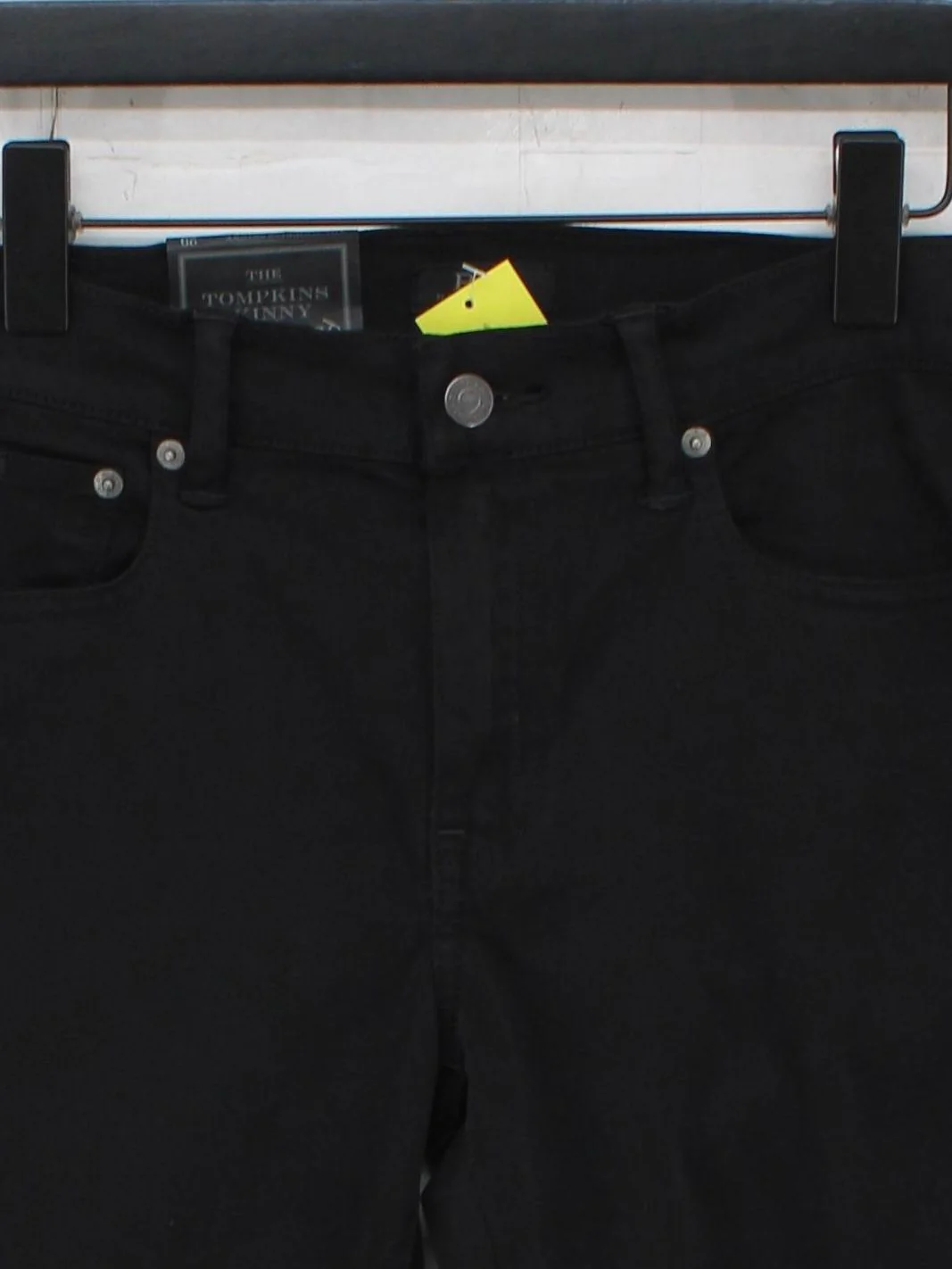 Ralph Lauren Women's Jeans W 29 in Black Cotton with Elastane Skinny - Image 3