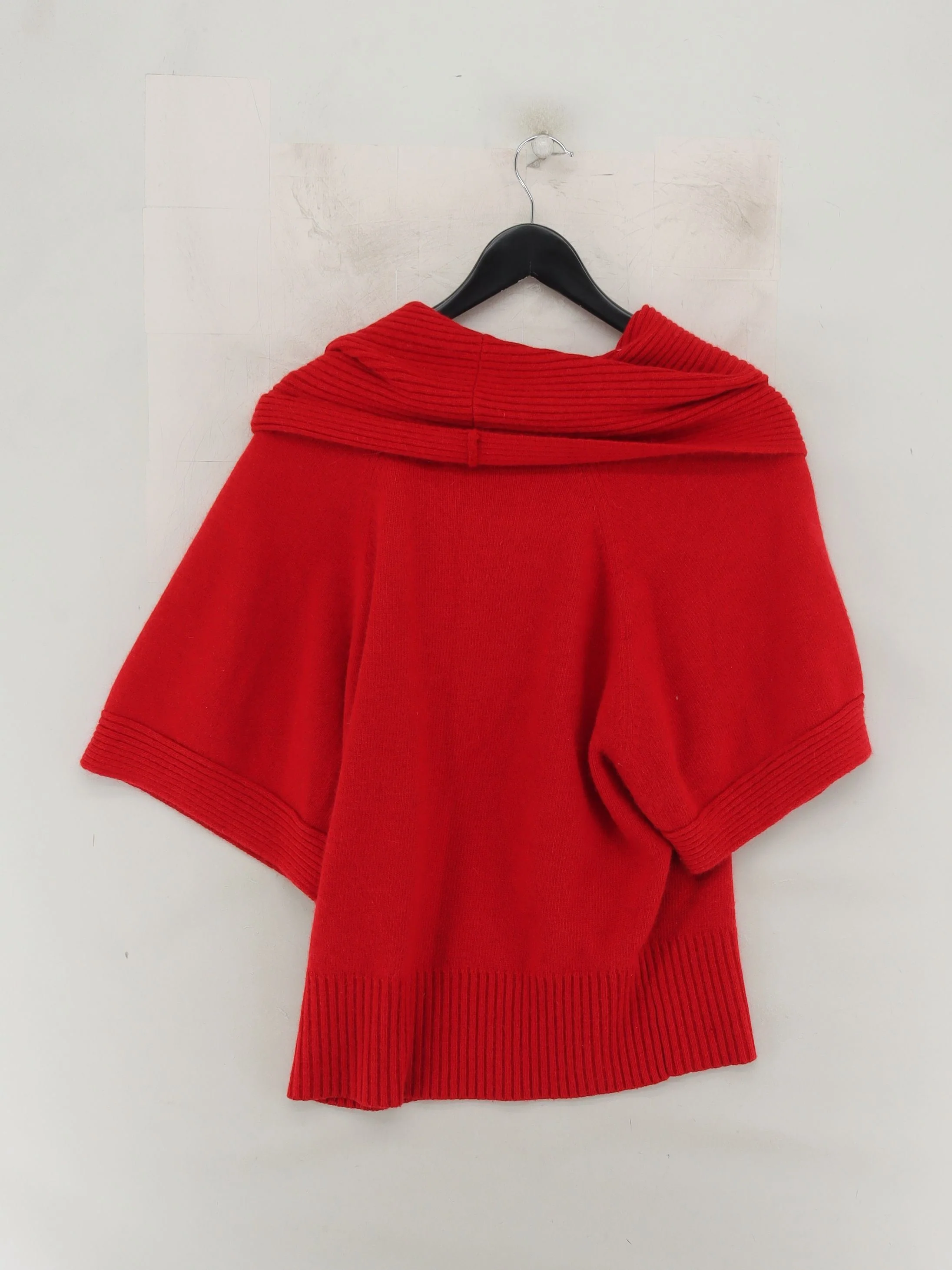 Ralph Lauren Women's Jumper M Red 100% Wool High Neck Pullover - Image 2