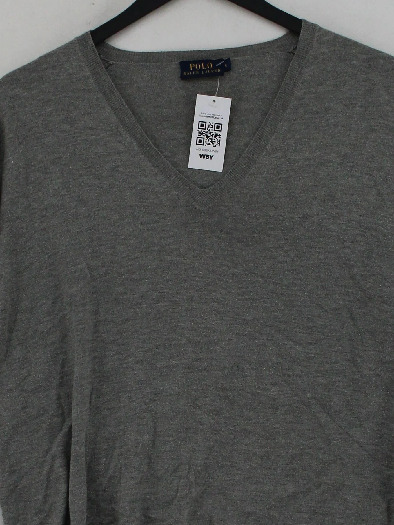 Ralph Lauren Women's Jumper UK 10 Grey Viscose with Cotton, Polyester Pullover - Image 3
