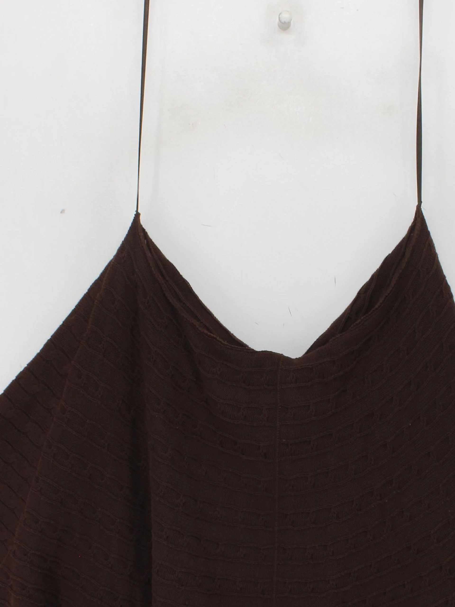 Ralph Lauren Women's Mini Skirt L Brown 100% Cotton Short Mini - Image 3