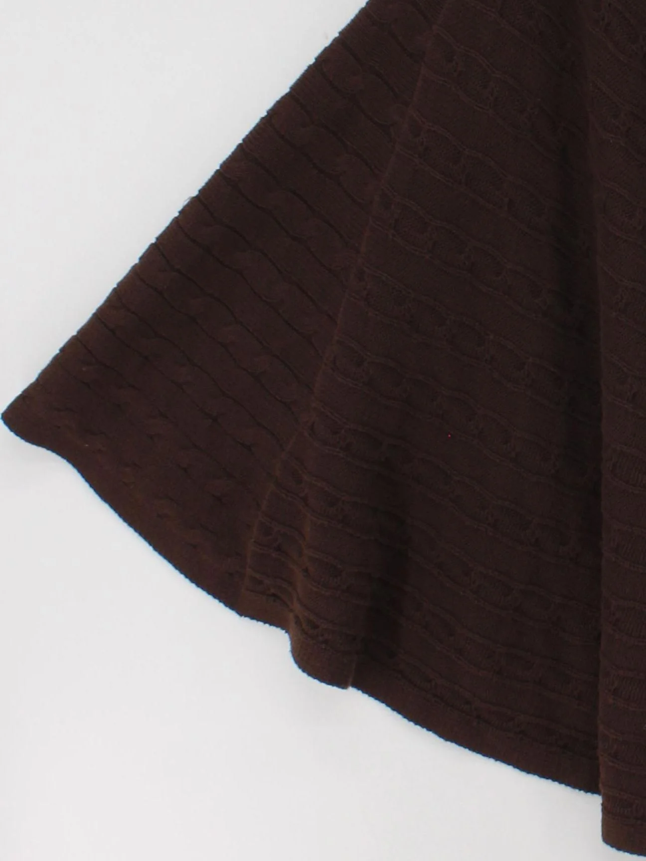 Ralph Lauren Women's Mini Skirt L Brown 100% Cotton Short Mini - Image 4