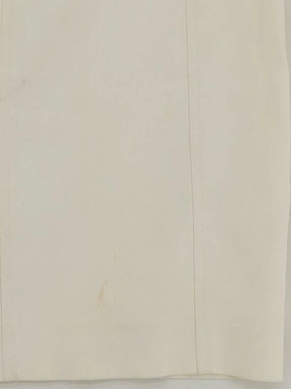 Ralph Lauren Women's Mini Skirt UK 8 White Cotton with Elastane Short Mini - Image 4