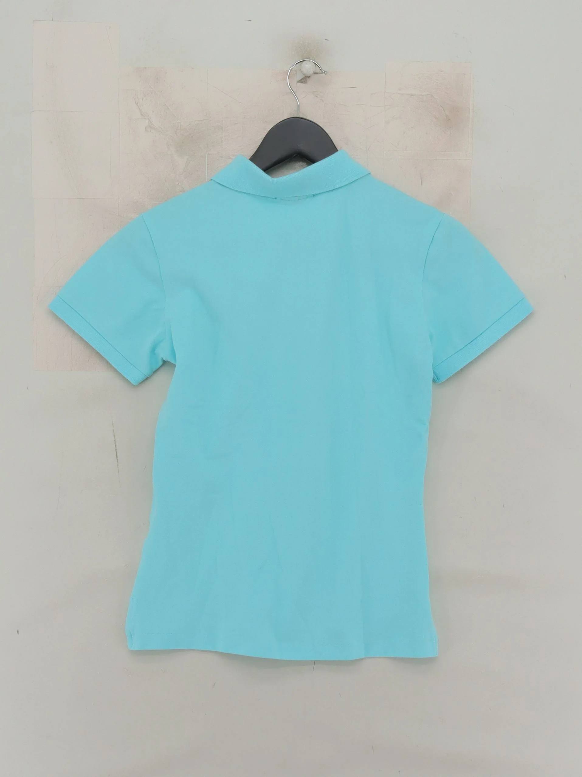 Ralph Lauren Women's Polo S Blue 100% Cotton Short Sleeve Collared Basic - Image 2