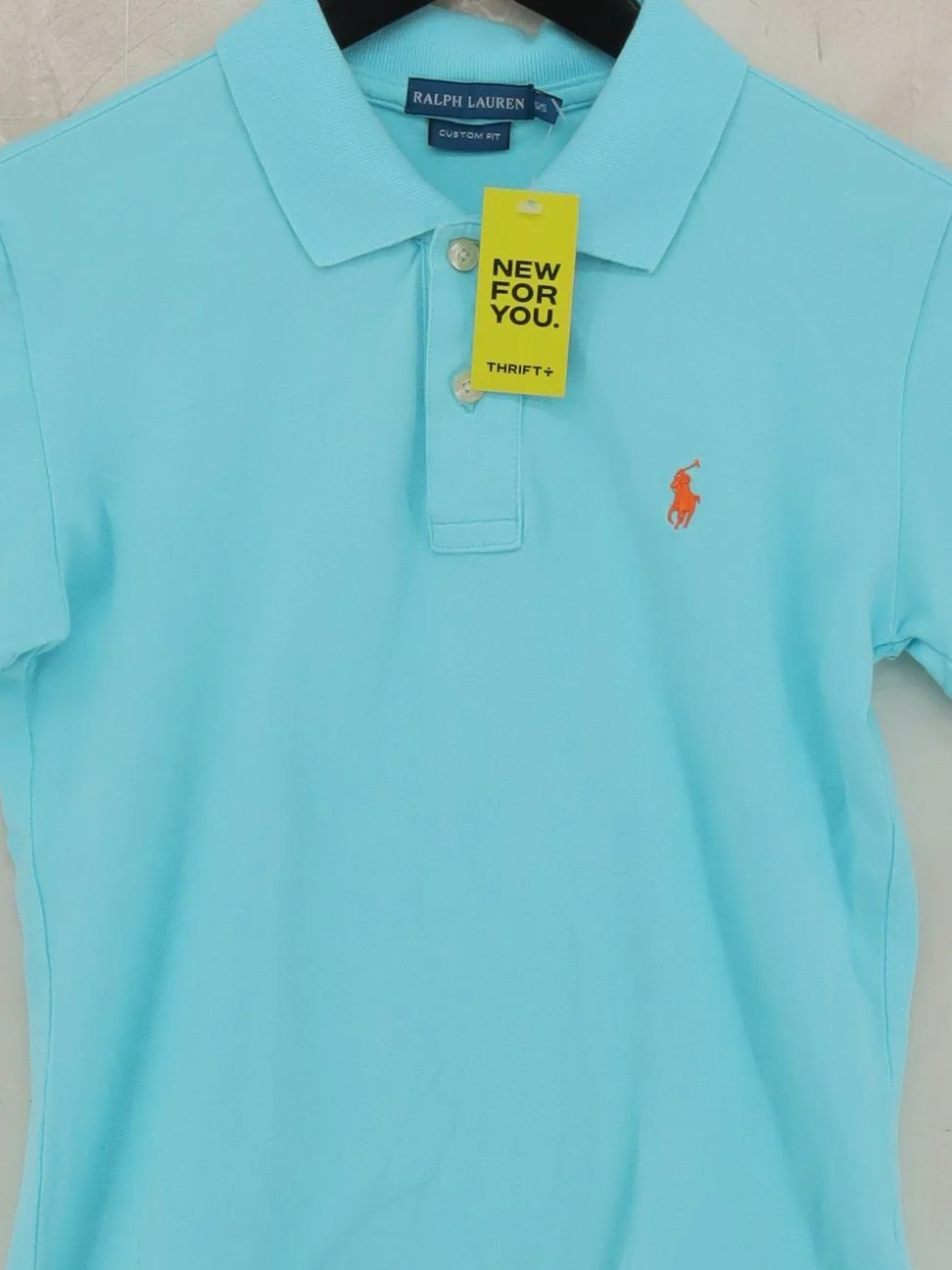 Ralph Lauren Women's Polo S Blue 100% Cotton Short Sleeve Collared Basic - Image 3