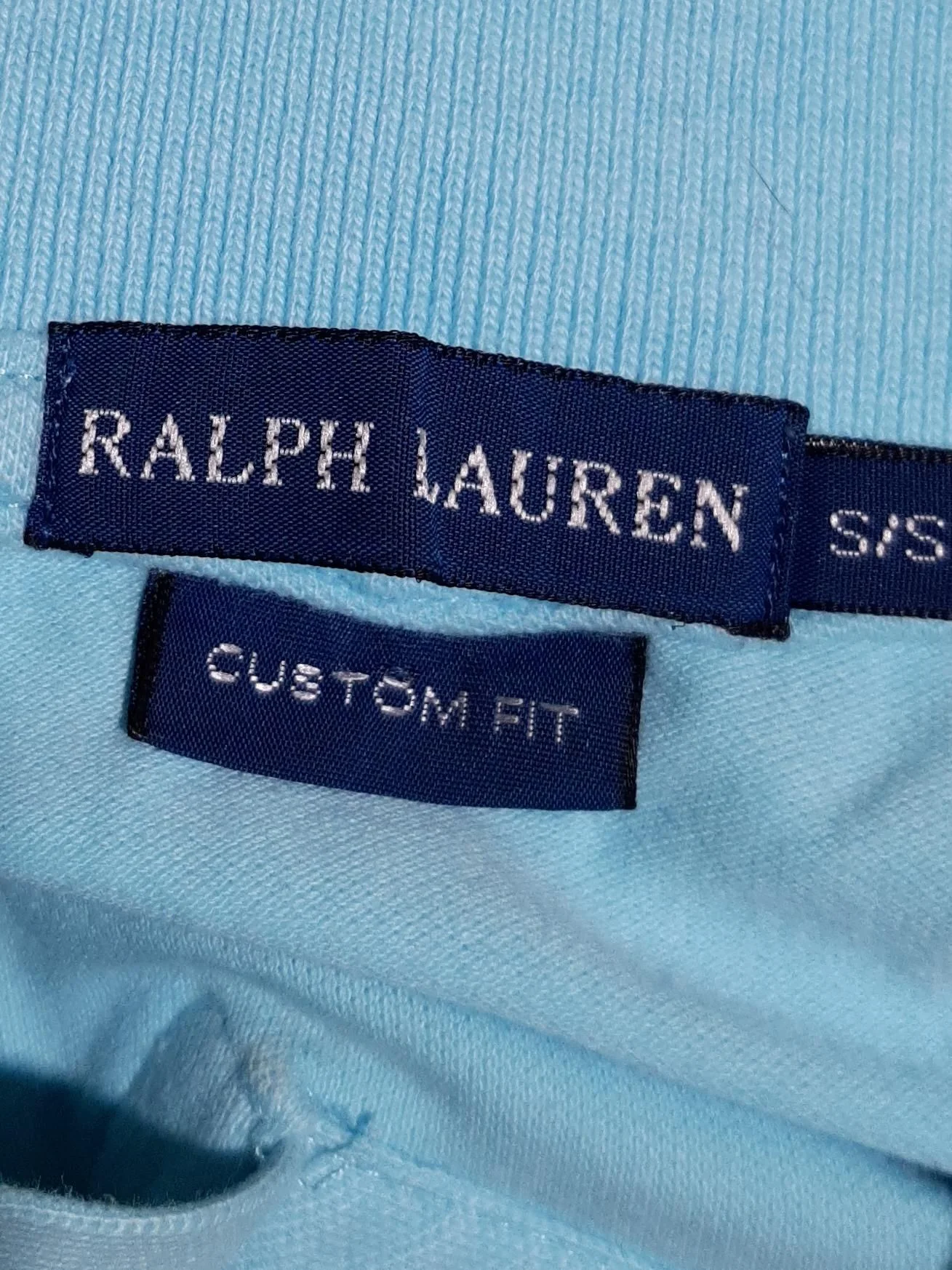 Ralph Lauren Women's Polo S Blue 100% Cotton Short Sleeve Collared Basic - Image 5