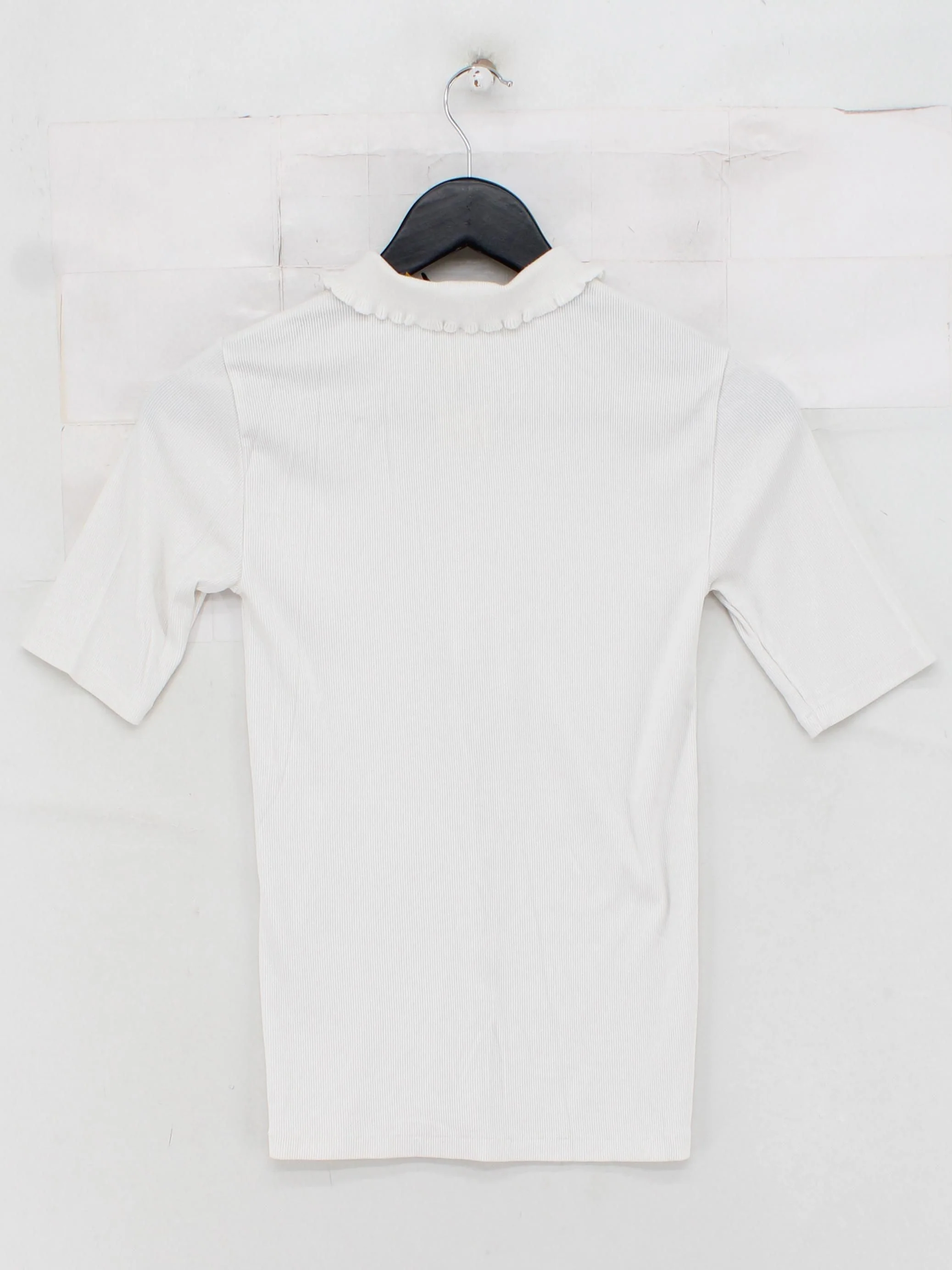 Ralph Lauren Women's Polo S White 100% Cotton Short Sleeve Collared Basic - Image 2