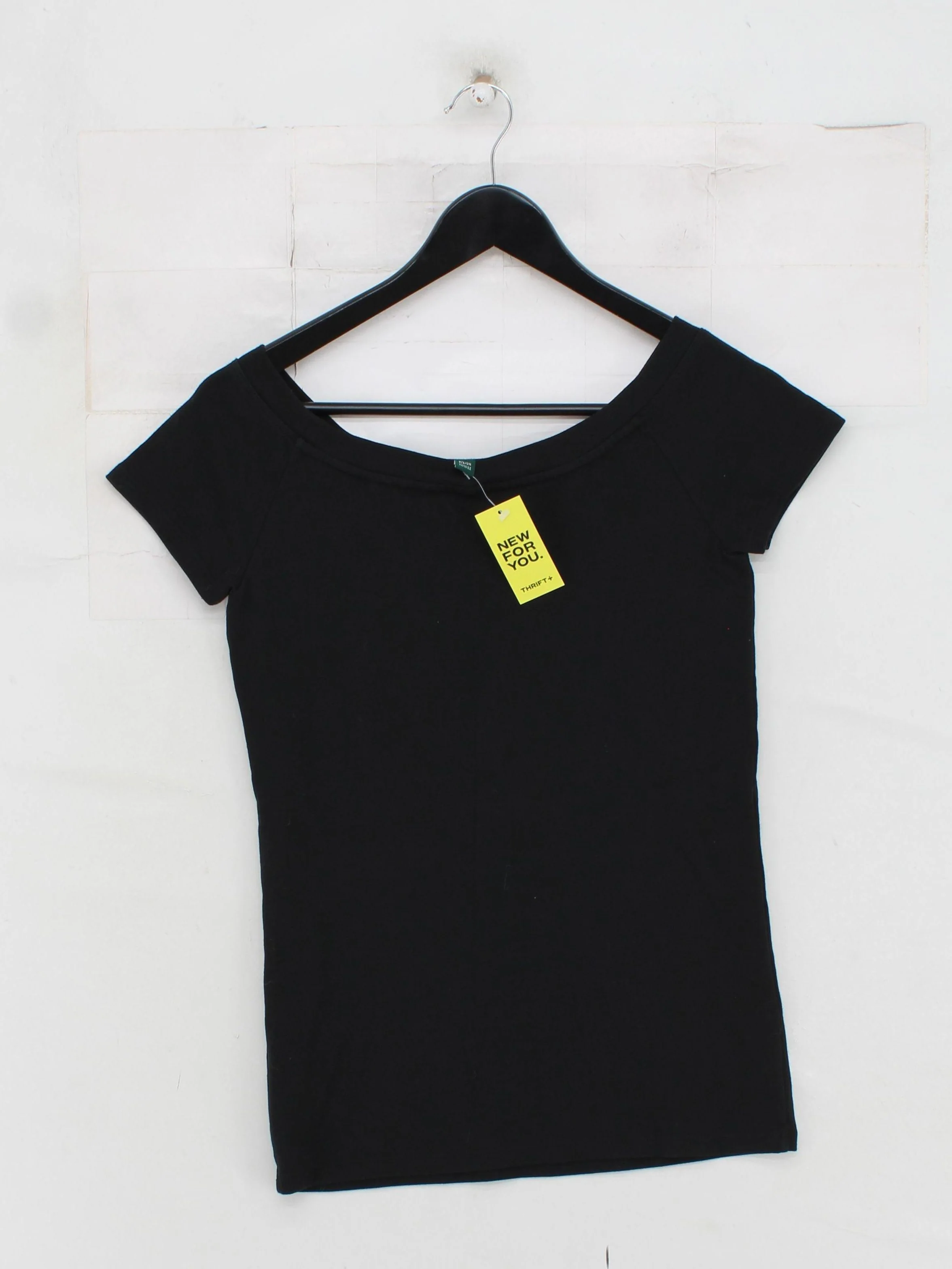 Ralph Lauren Women's T-Shirt M Black Cotton with Elastane Basic - Image 2