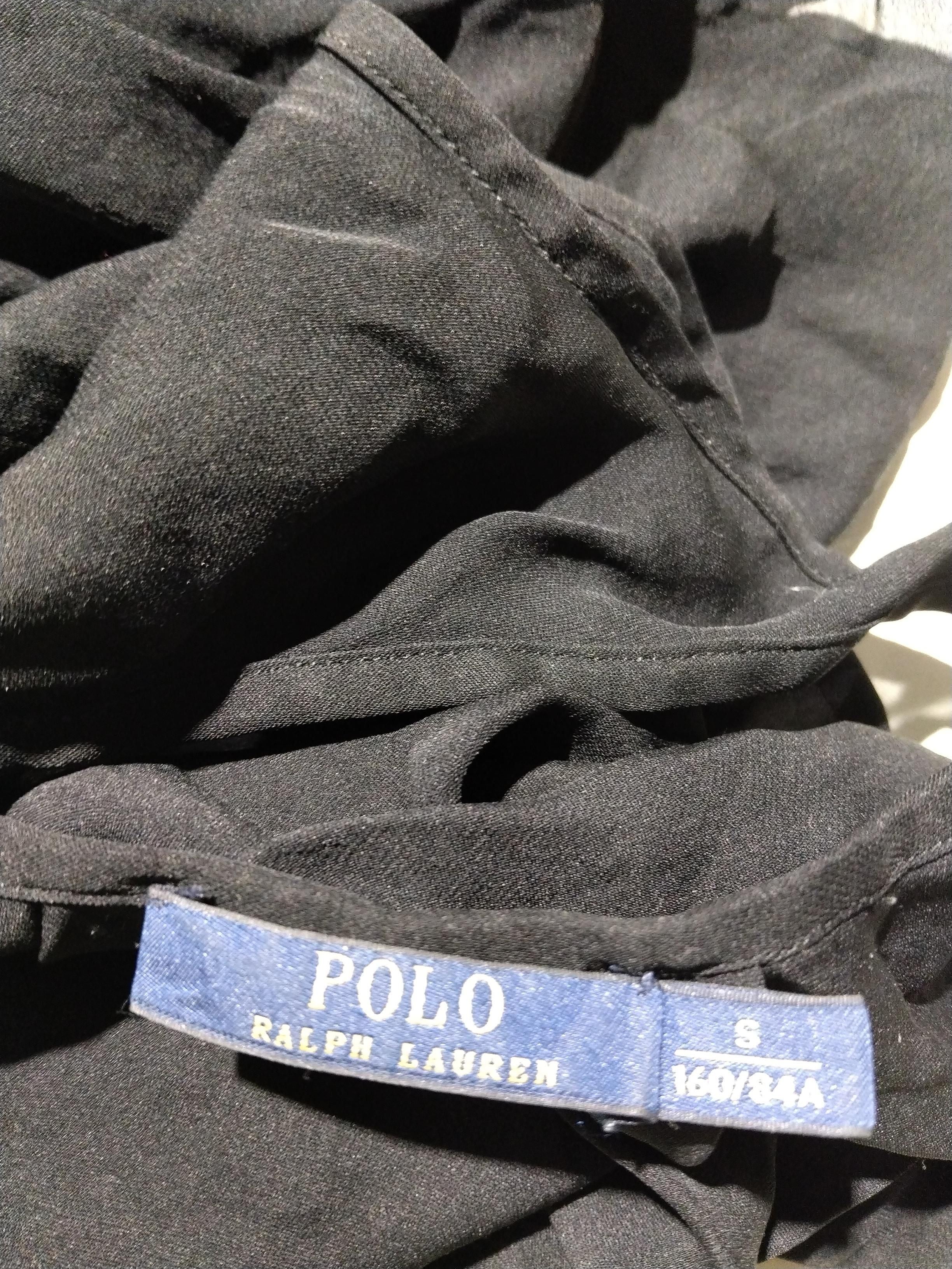 Ralph Lauren Women's T-Shirt S Black 100% Silk Sleeveless Round Neck Basic - Image 5