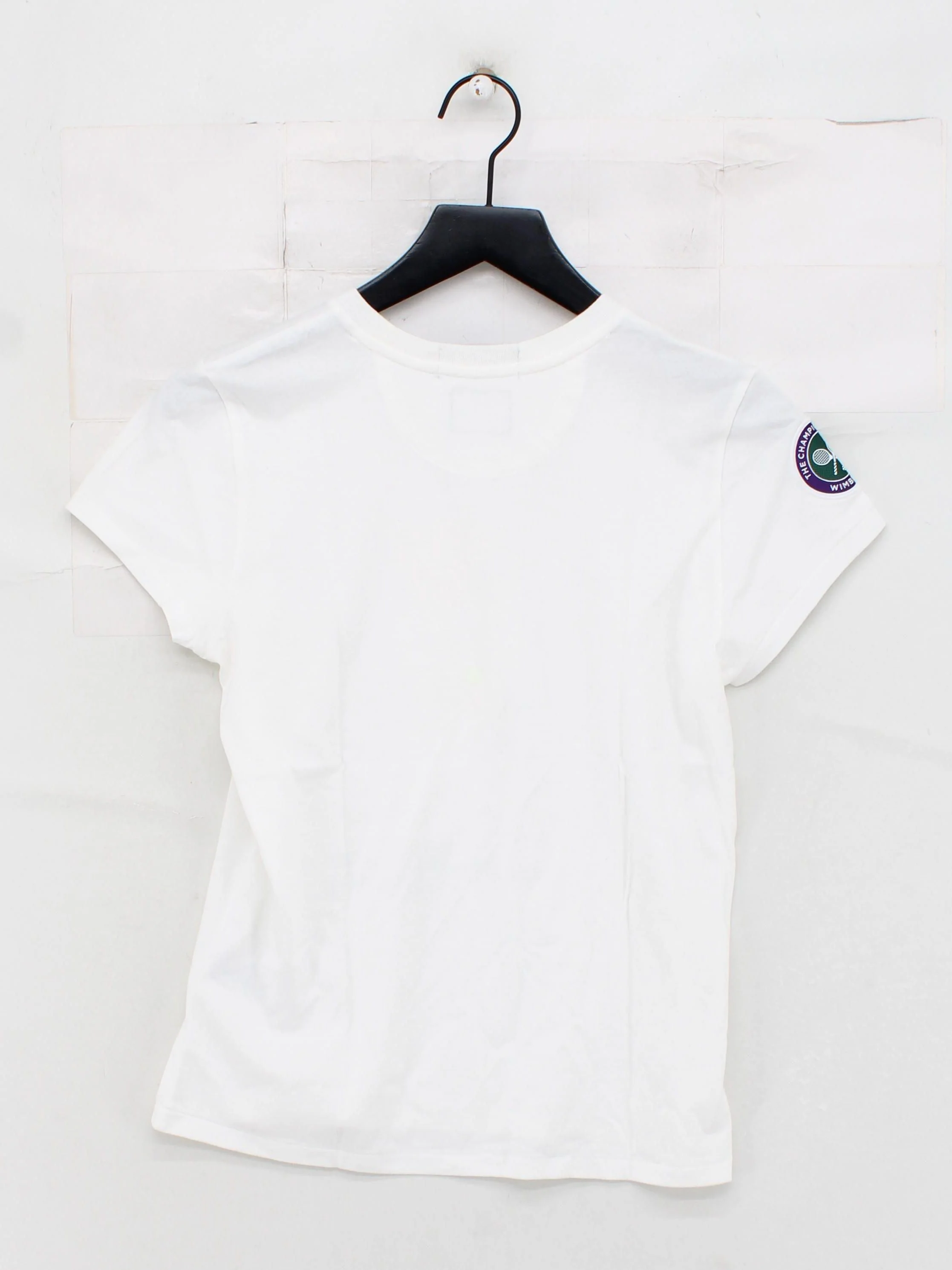 Ralph Lauren Women's T-Shirt S White Cotton with Polyester Basic - Image 2
