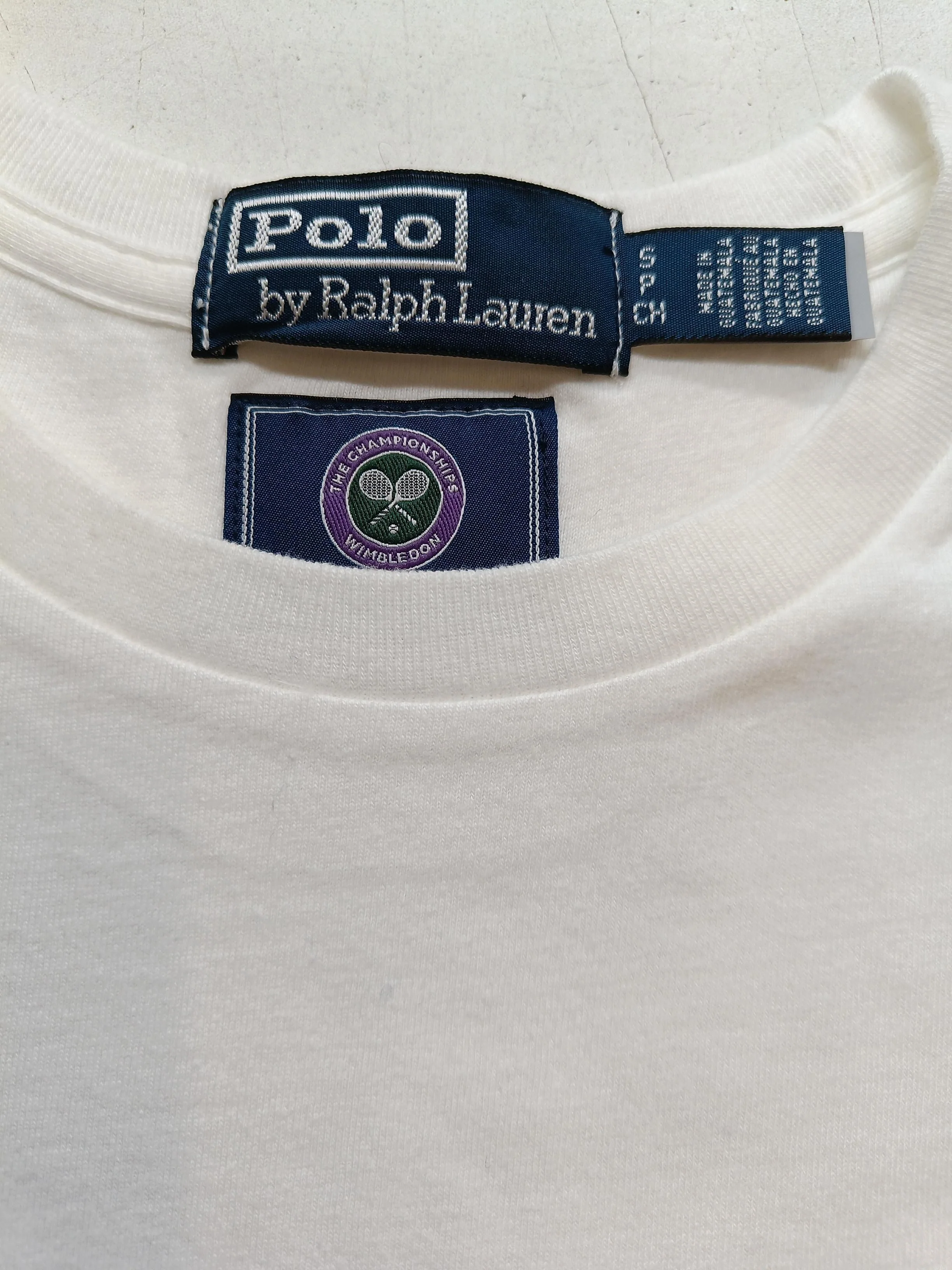 Ralph Lauren Women's T-Shirt S White Cotton with Polyester Basic - Image 5