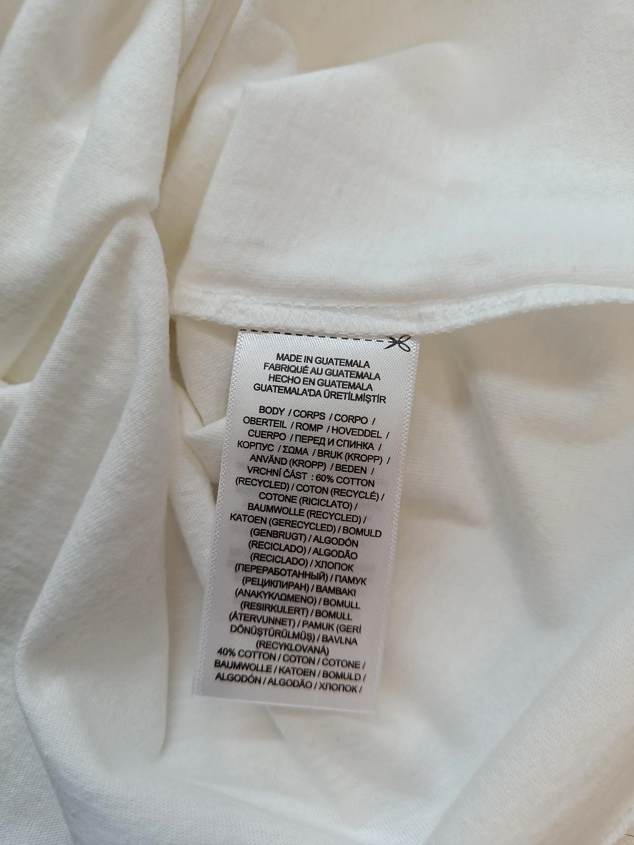 Ralph Lauren Women's T-Shirt S White Cotton with Polyester Basic - Image 6