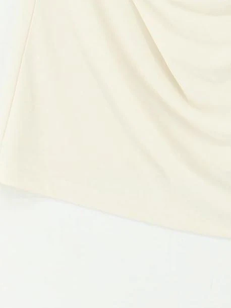Ralph Lauren Women's Top M Cream 100% Other Sleeveless Round Neck Basic - Image 4