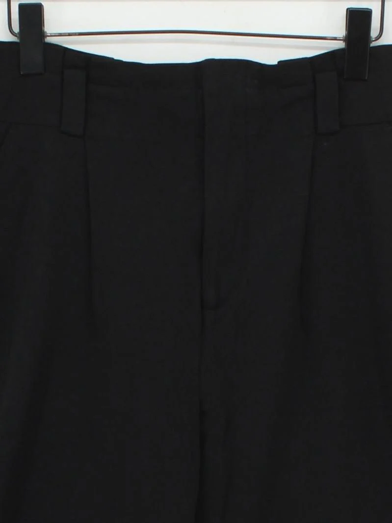 Ralph Lauren Women's Trousers L Black Viscose with Nylon, Elastane Tapered Capri - Image 3