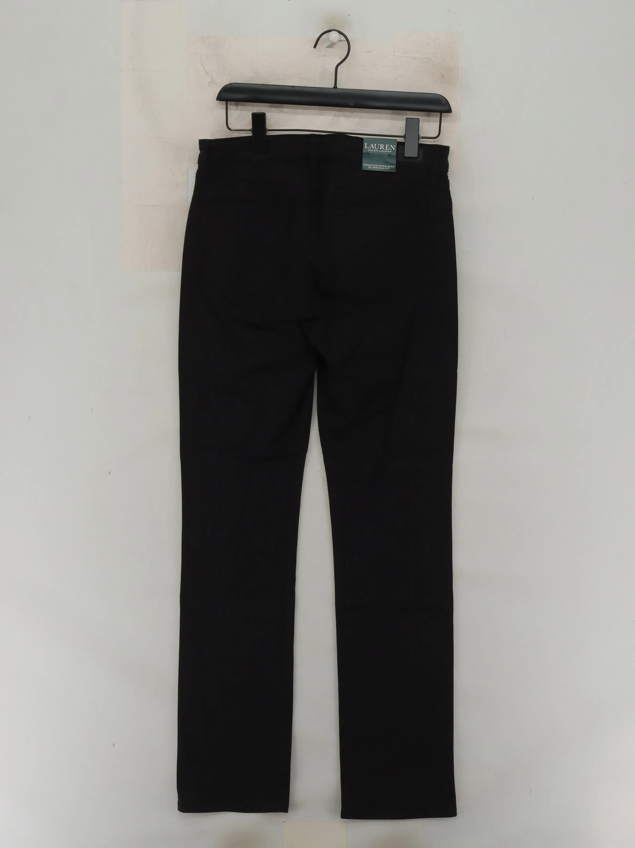 Ralph Lauren Women's Trousers UK 12 Black Cotton New with tags - Image 2