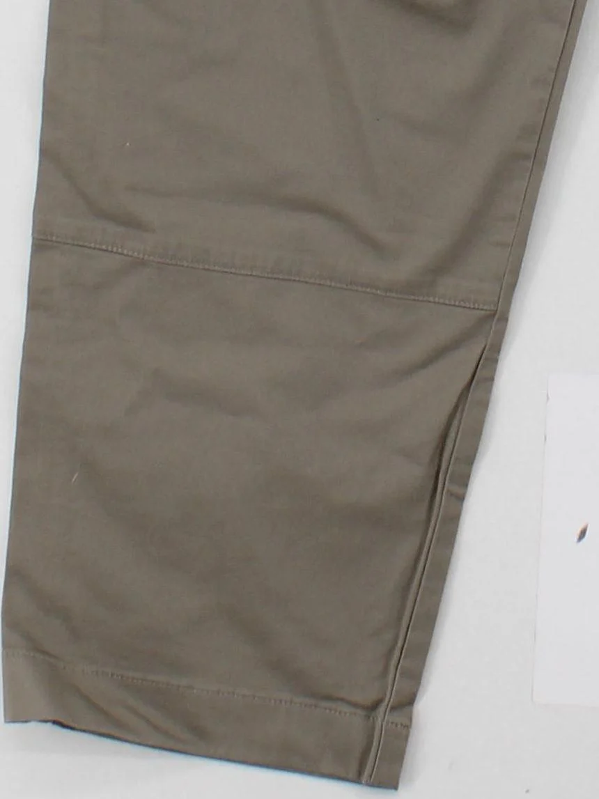 Ralph Lauren Women's Trousers UK 12 Tan 100% Cotton Tapered Cargo - Image 4