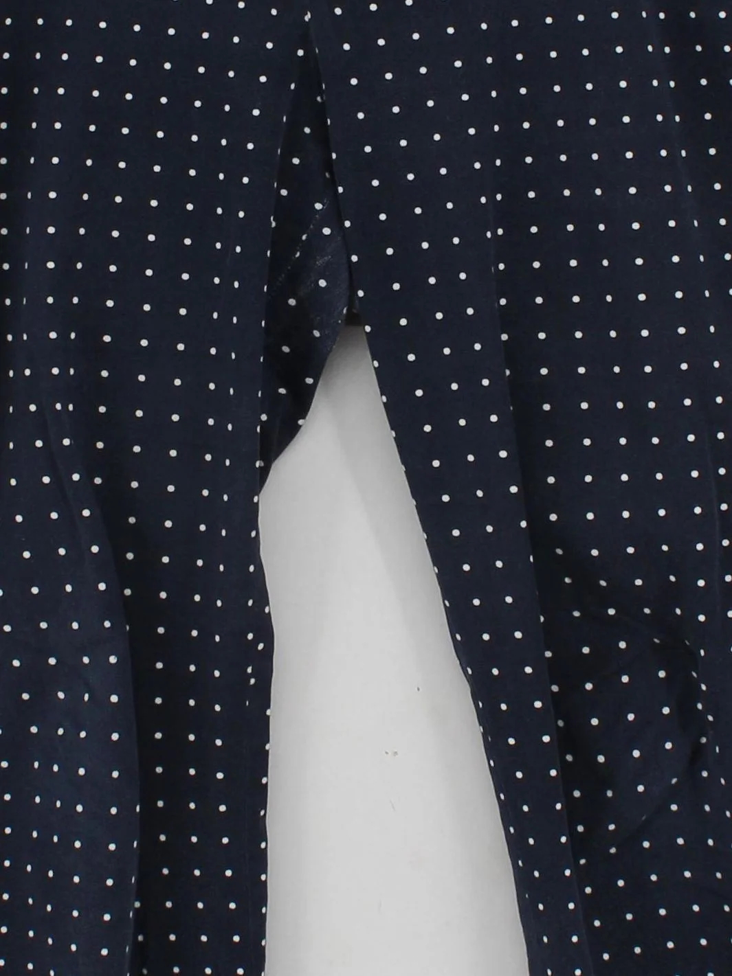 Ralph Lauren Women's Trousers UK 14 Blue Cotton with Elastane Capri - Image 3