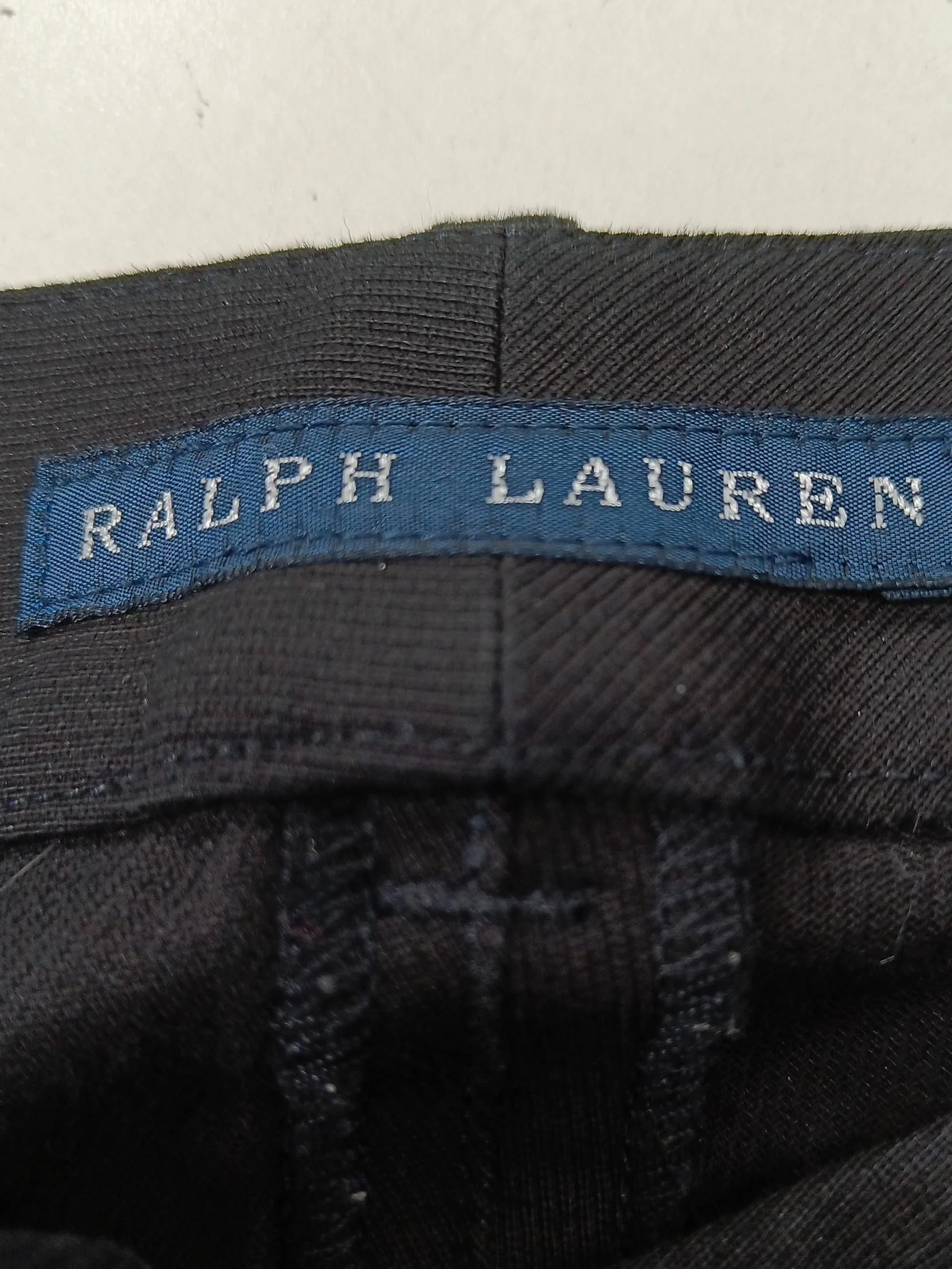 Ralph Lauren Women's Trousers W 28 in Black Cotton with Elastane Sweatpants - Image 6