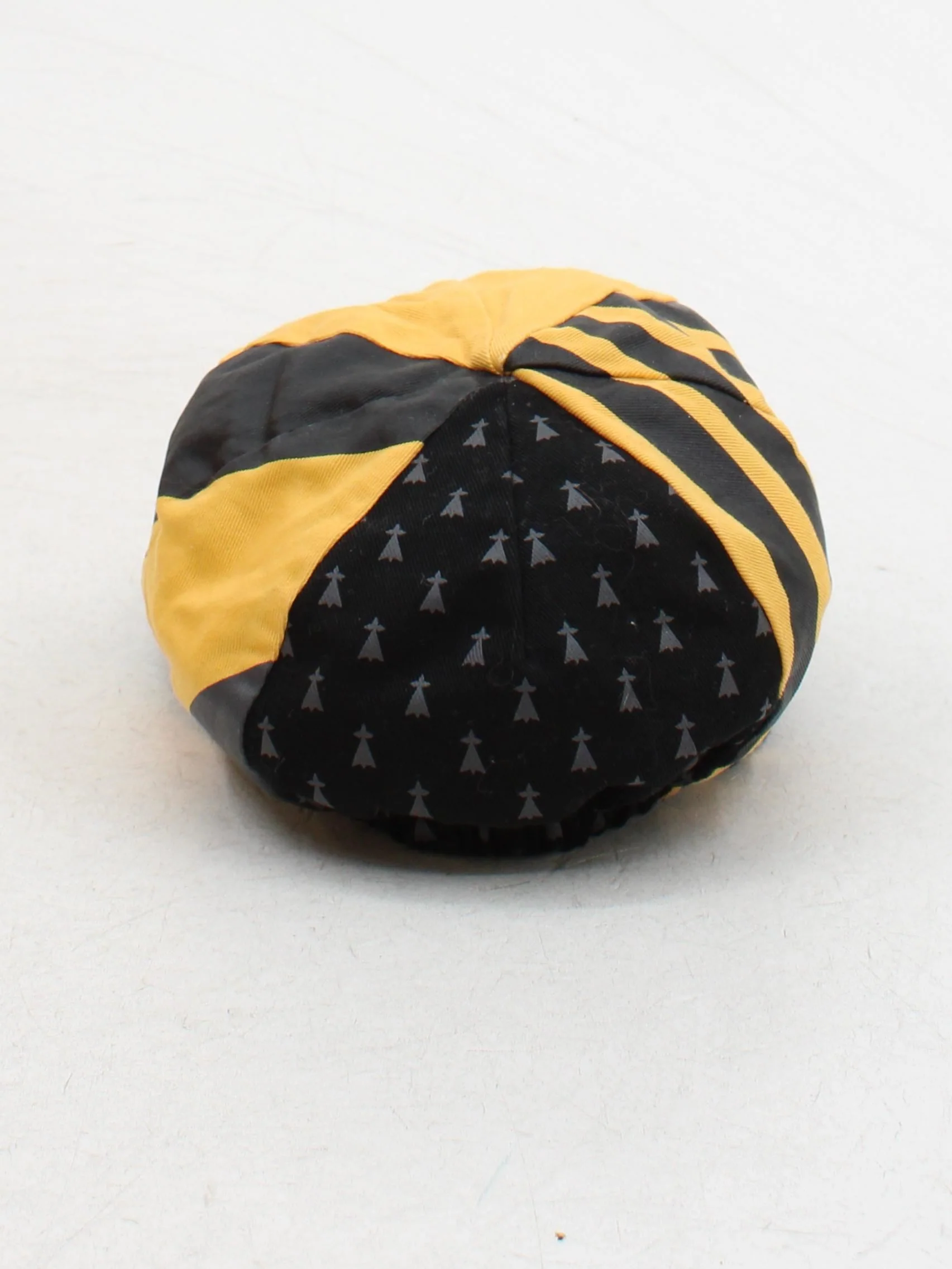 Rapha Men's Hat M Gold Striped 100% Cotton Beanie - Image 2