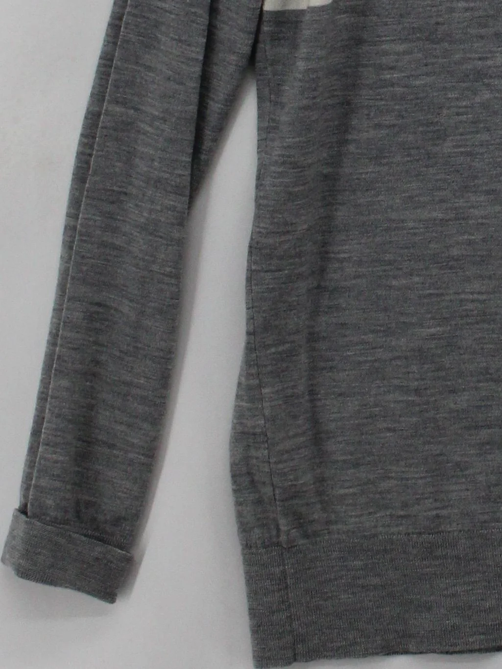 Rapha Men's Jumper M Grey Striped 100% Other Round Neck Pullover - Image 4