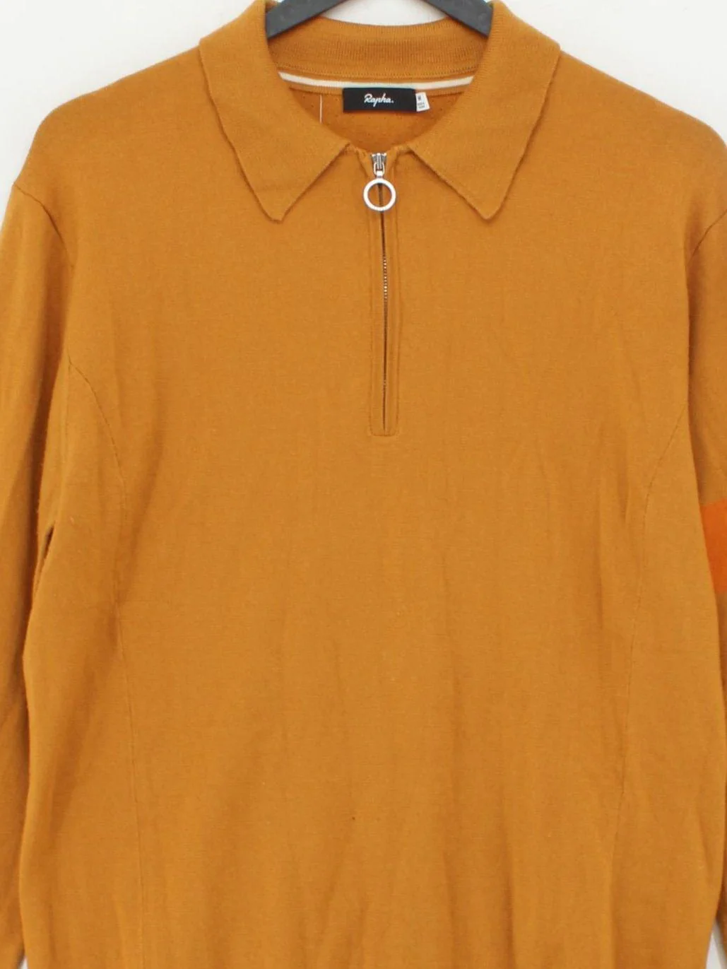Rapha Men's Polo M Gold Wool with Nylon, Elastane Basic - Image 3