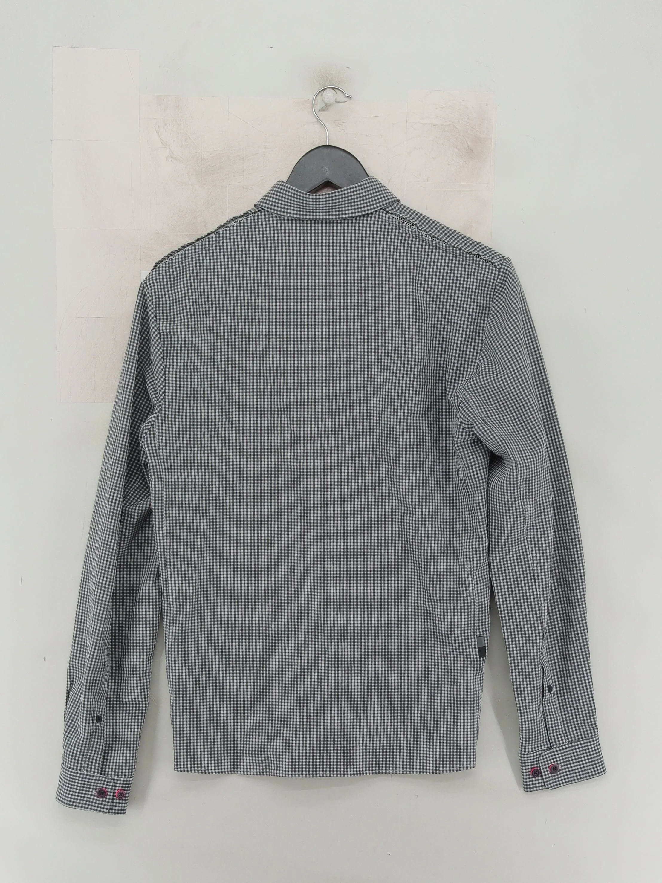 Rapha Men's Shirt S Grey Checkered 100% Other Basic - Image 2