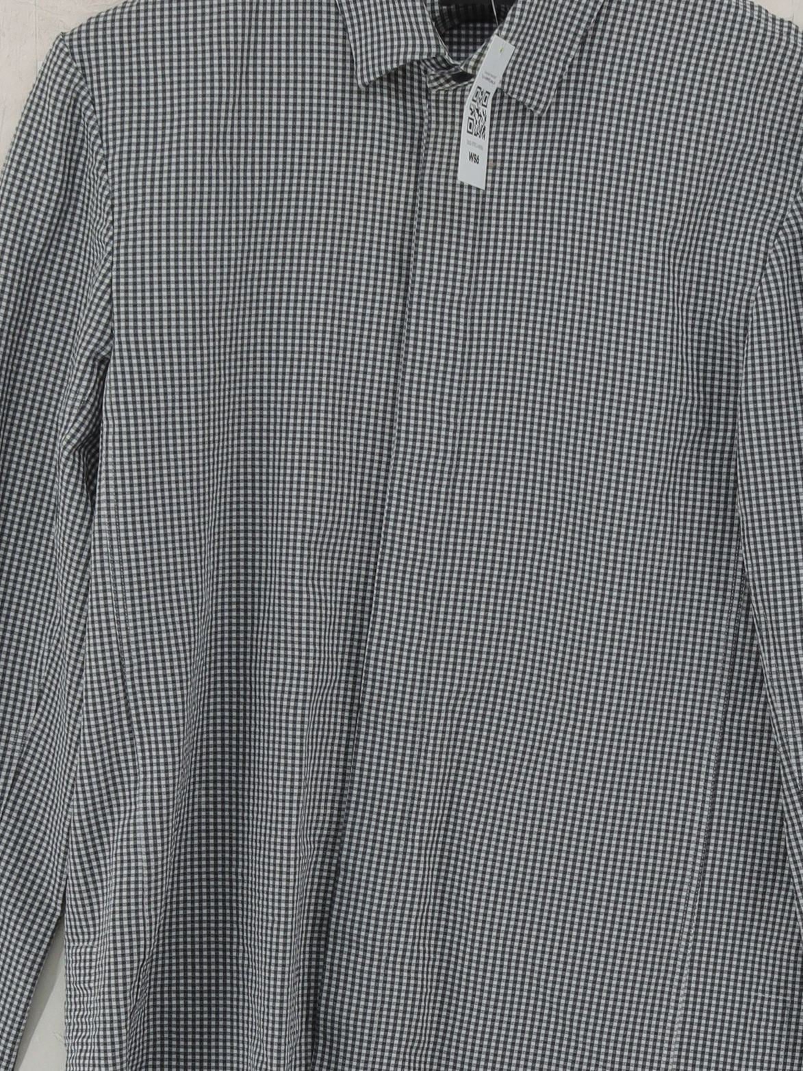 Rapha Men's Shirt S Grey Checkered 100% Other Basic - Image 3