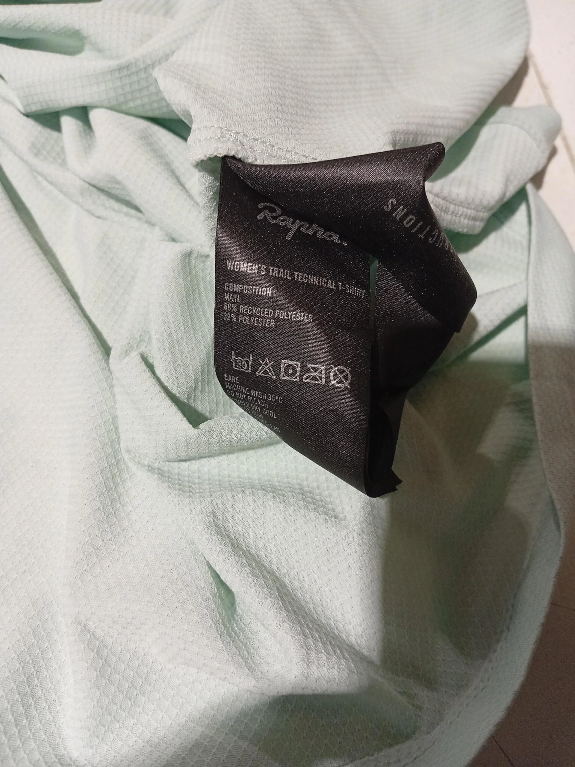 Rapha Men's T-Shirt M Green 100% Polyester Round Neck Basic - Image 6