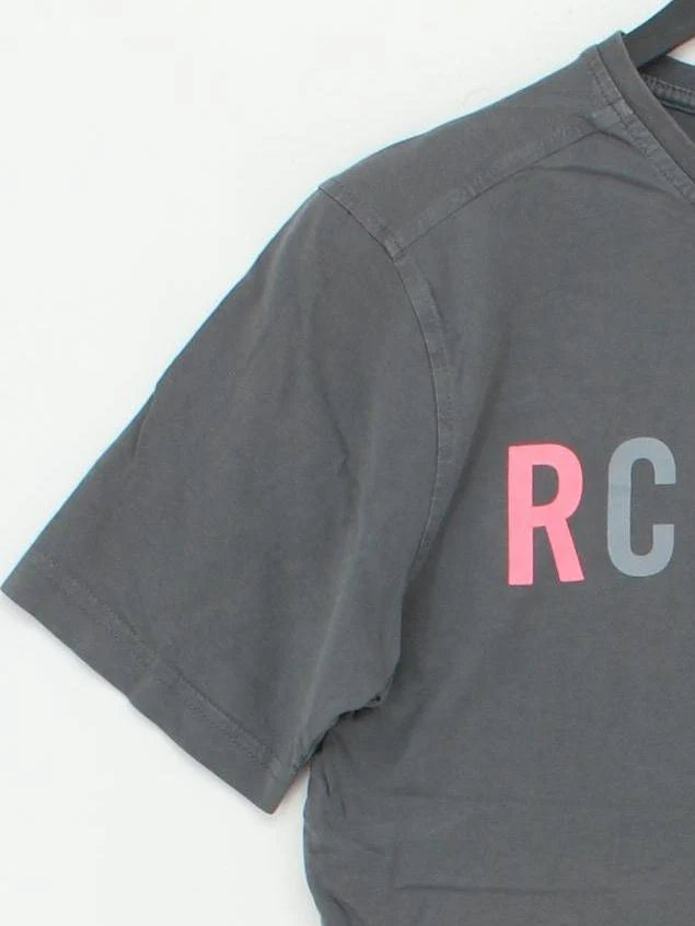 Rapha Men's T-Shirt S Grey Graphic 100% Cotton Basic - Image 4