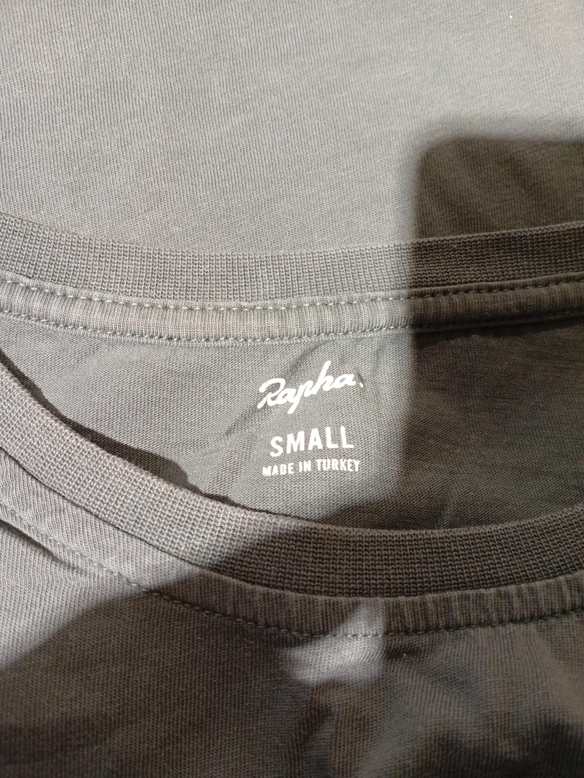 Rapha Men's T-Shirt S Grey Graphic 100% Cotton Basic - Image 6