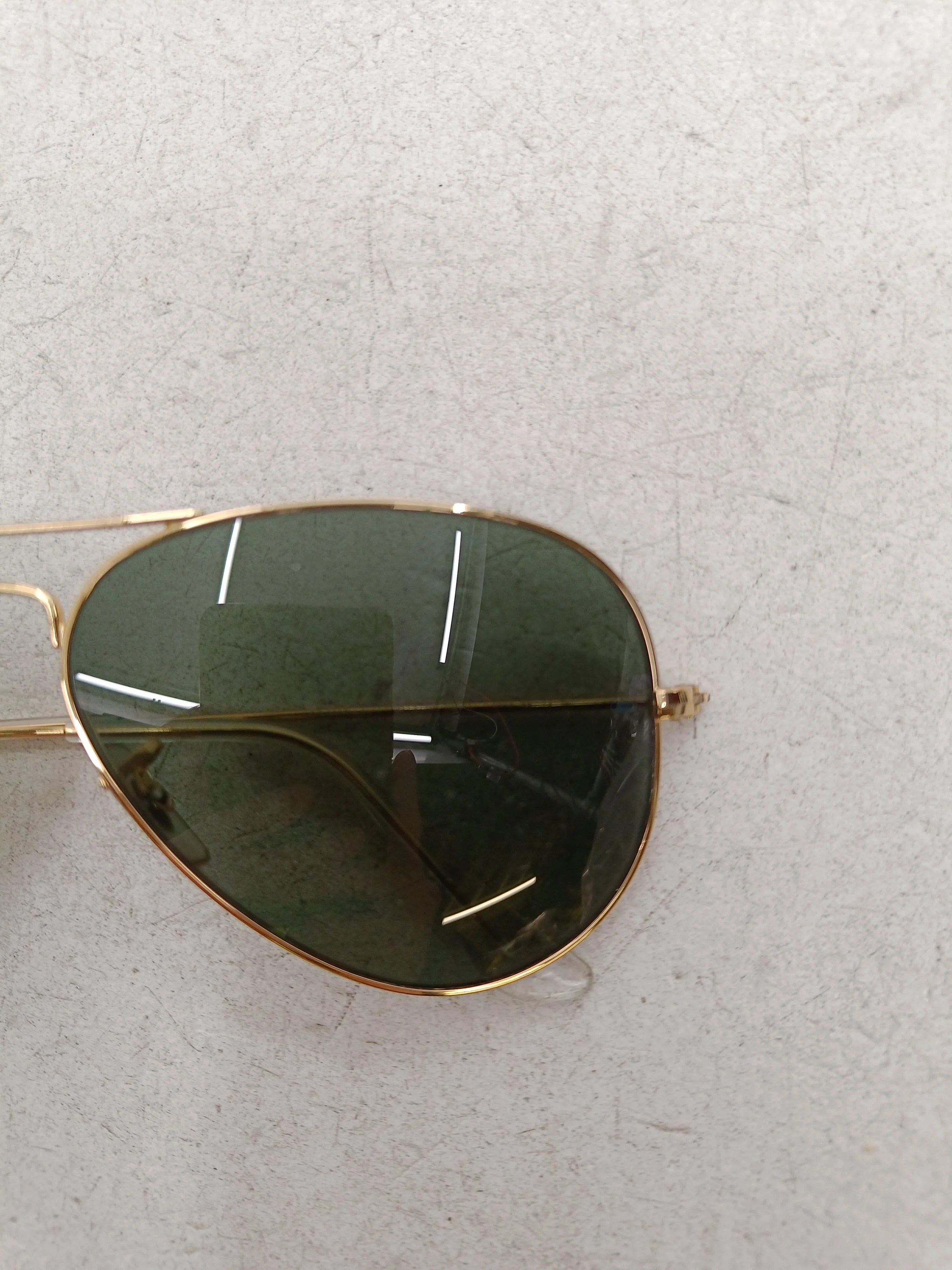 Ray-Ban Men's Sunglasses Gold Pilot - Image 3