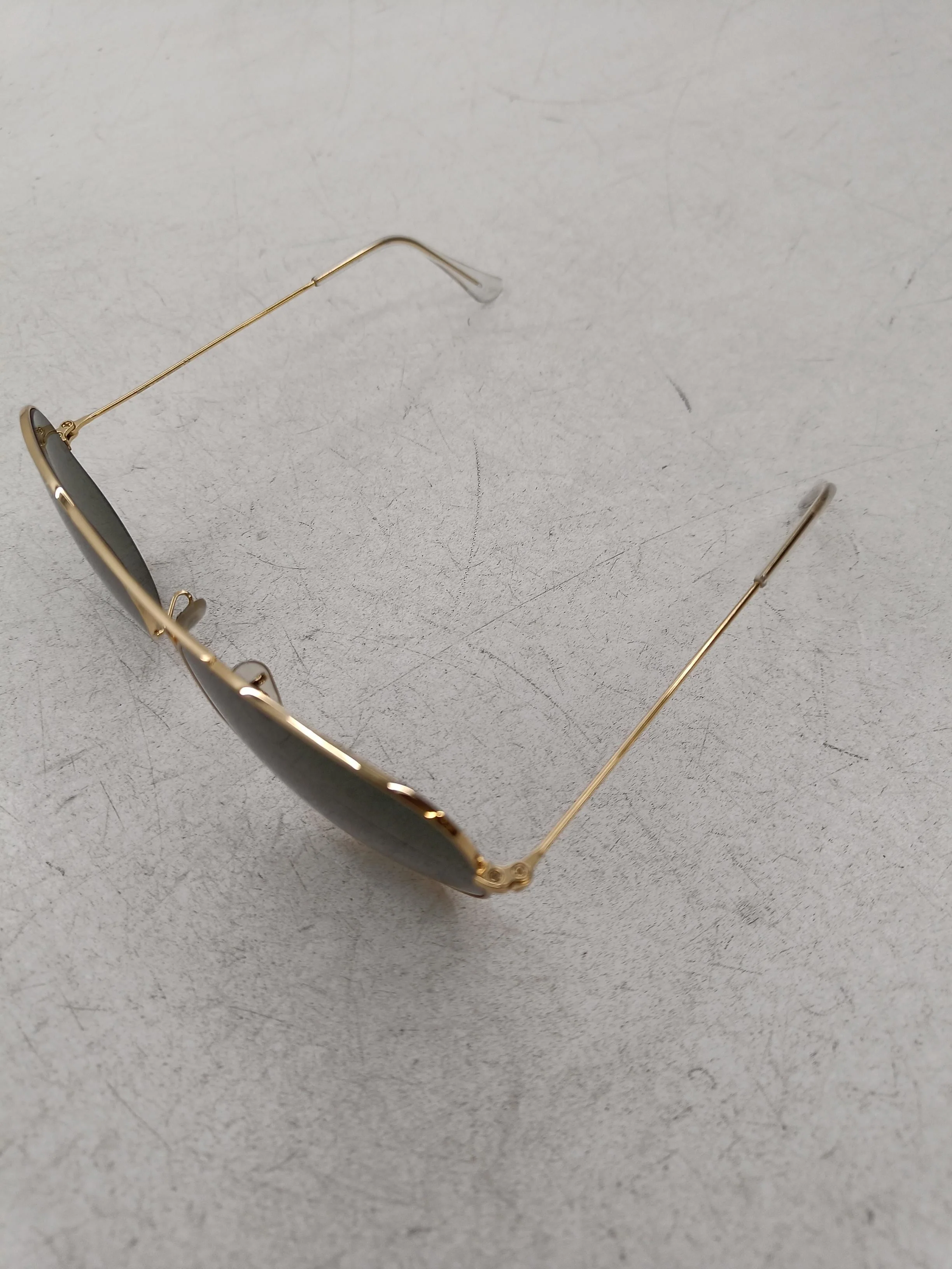 Ray-Ban Men's Sunglasses Gold Pilot - Image 4