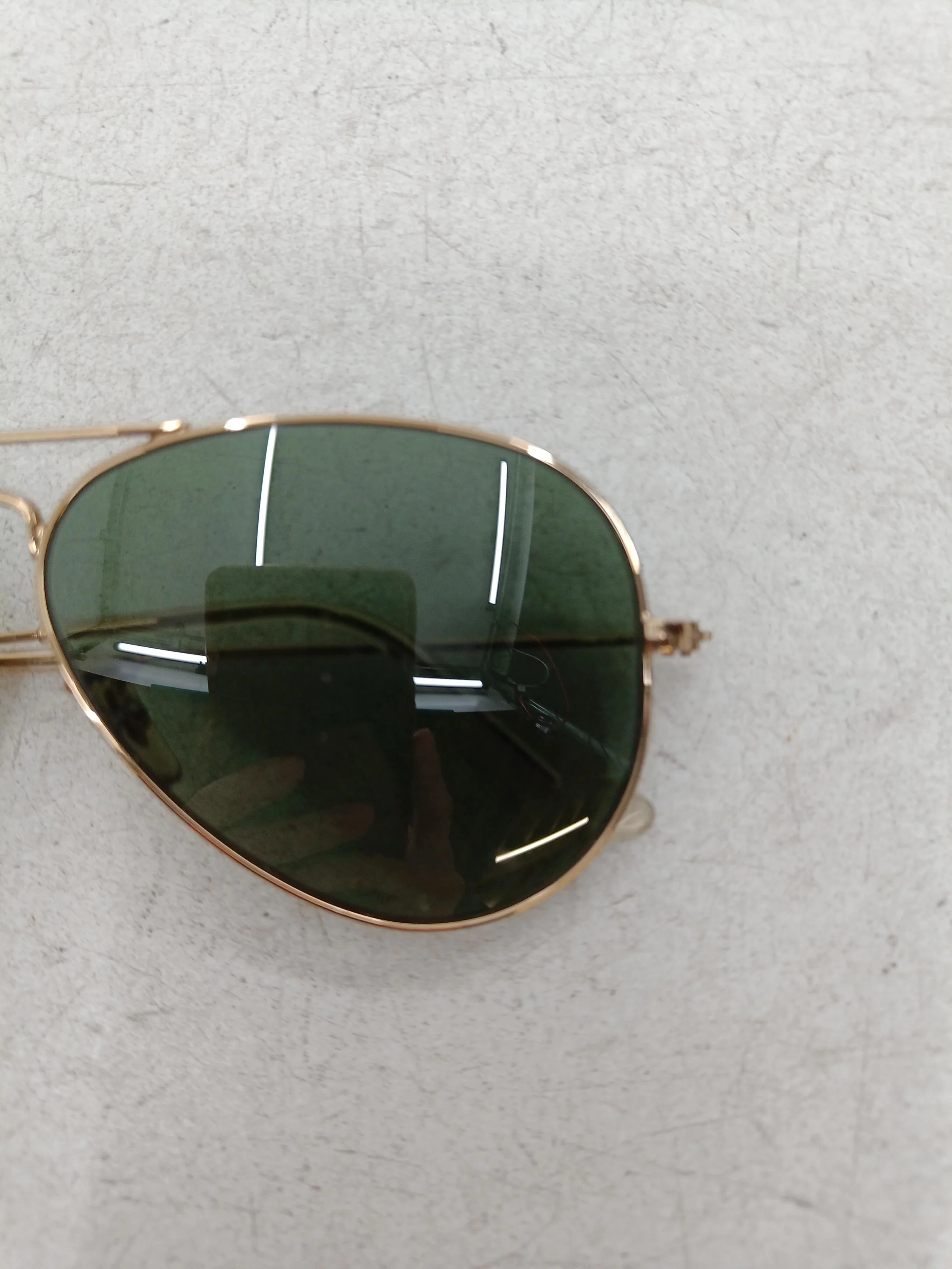 Ray-Ban Men's Sunglasses Gold Pilot - Image 3