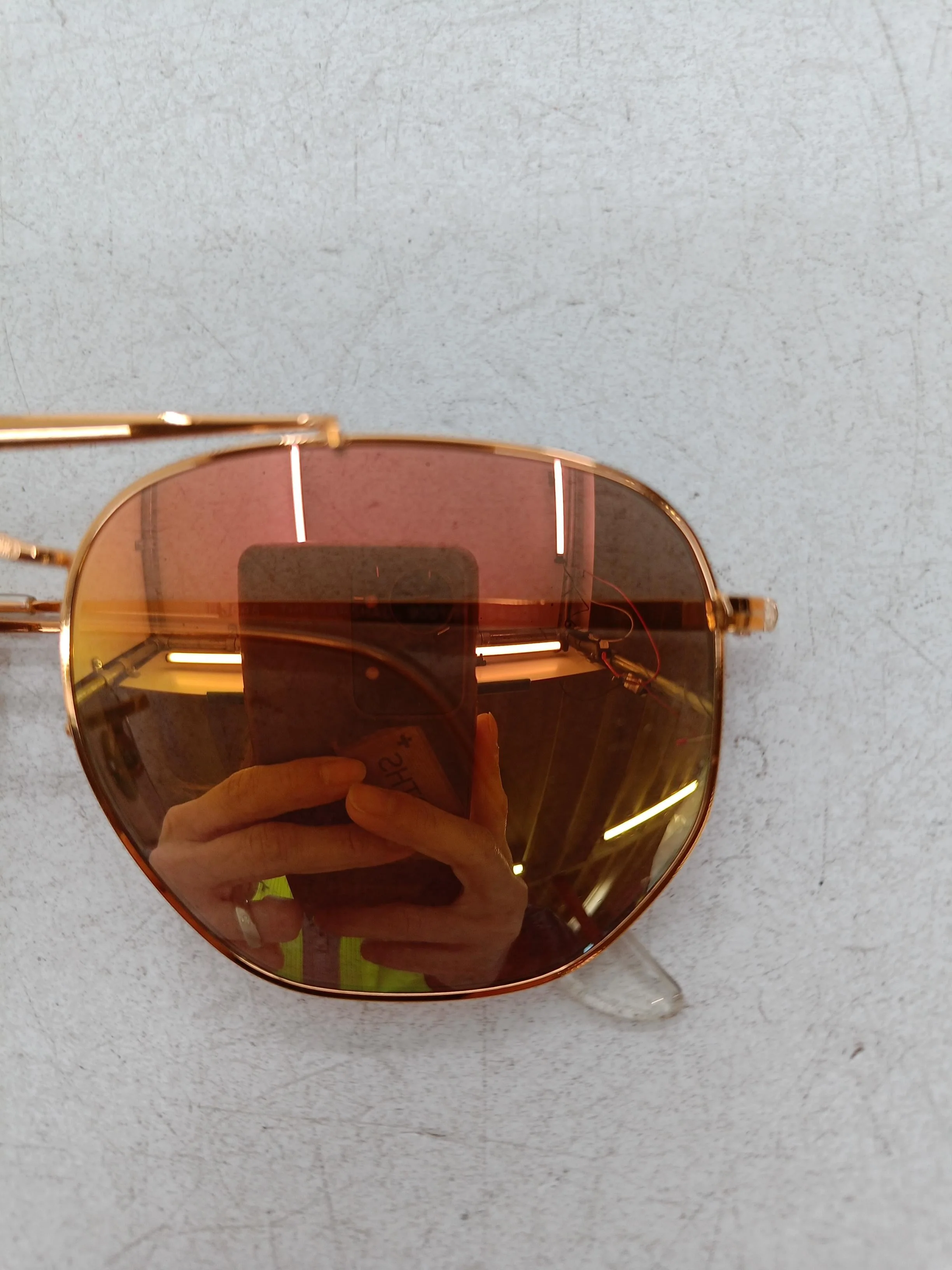 Ray-Ban Men's Sunglasses Gold Pilot - Image 3