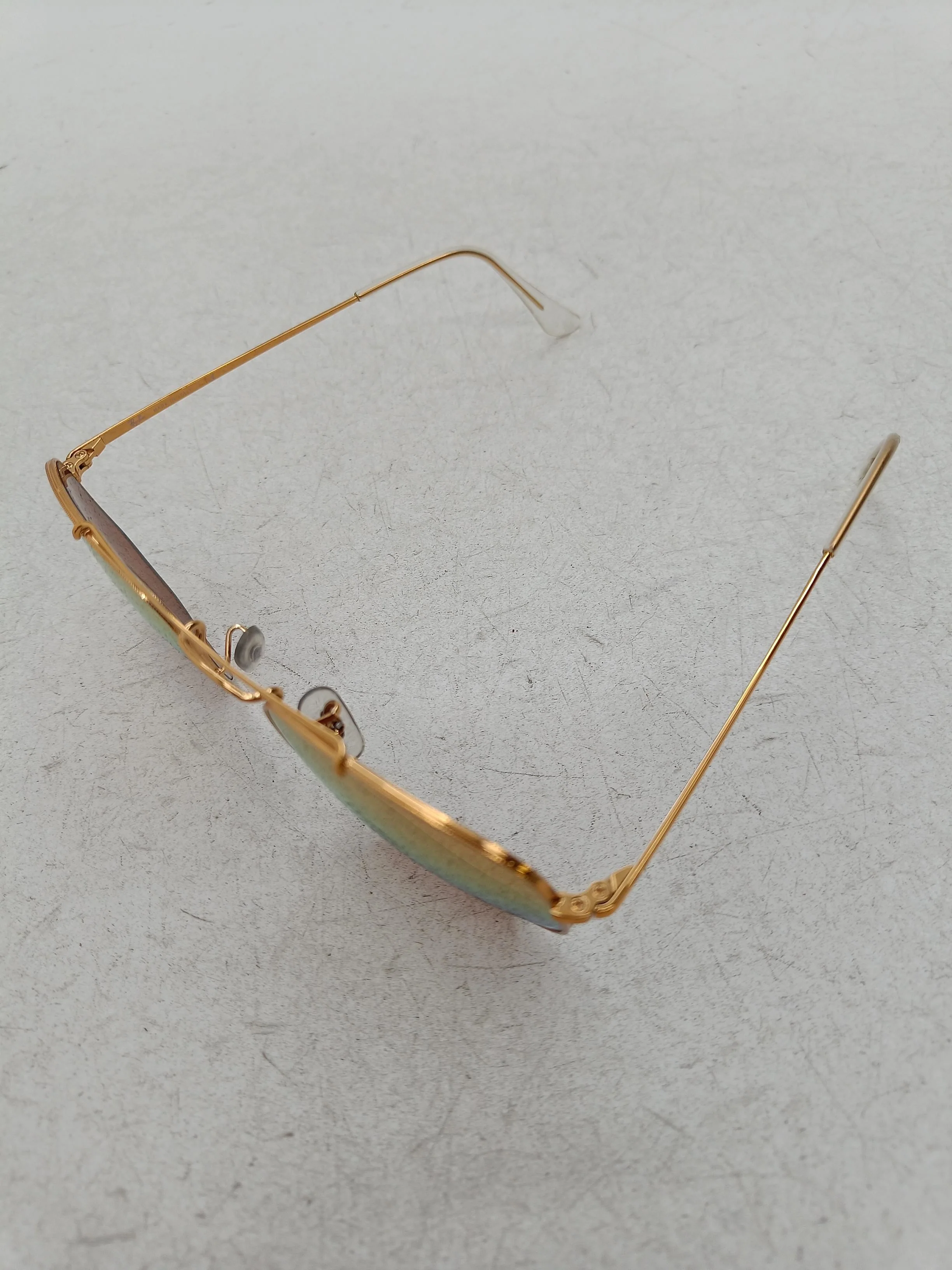 Ray-Ban Men's Sunglasses Gold Pilot - Image 4